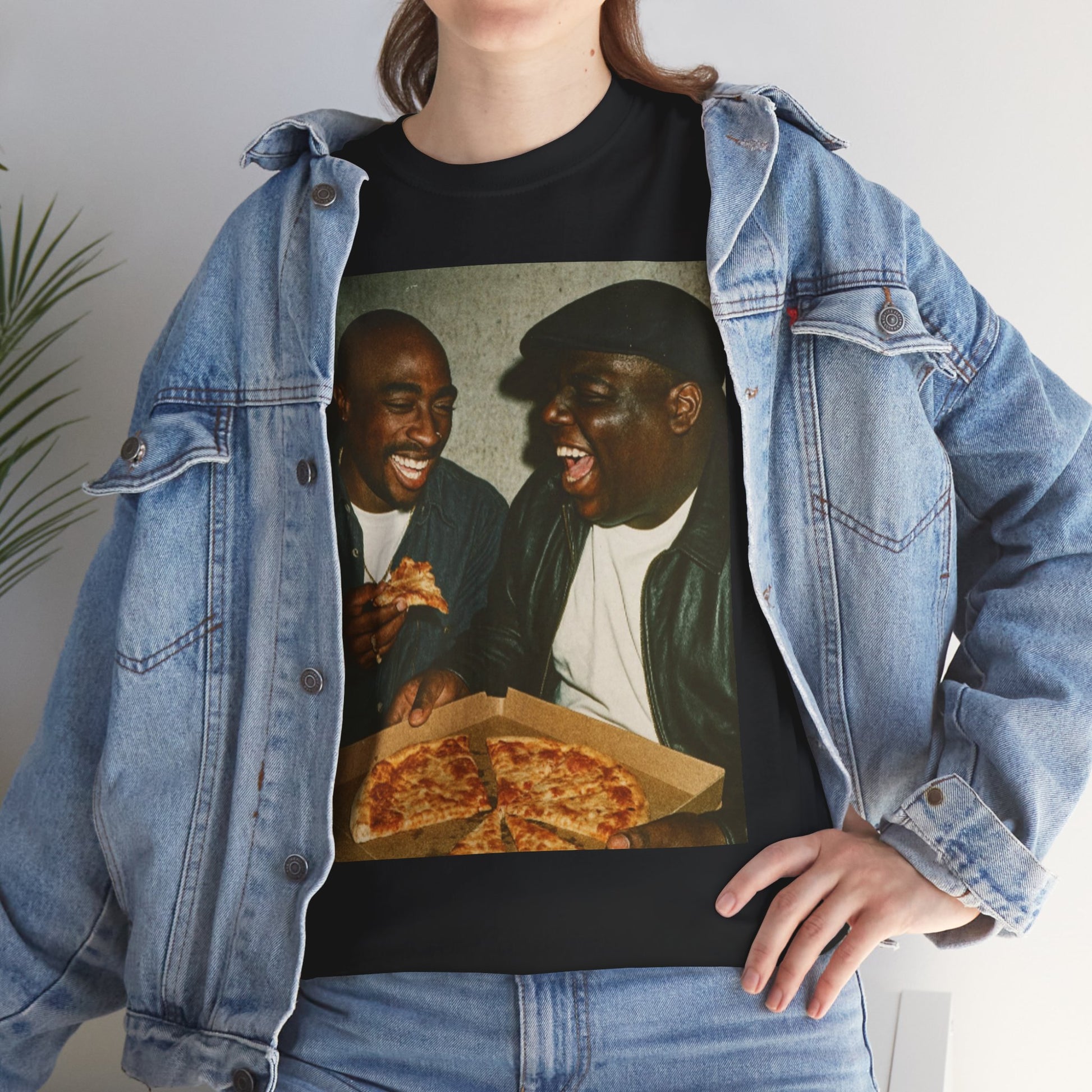 Nostalgic 2Pac and Biggie Hip-Hop Tee, Perfect for Music Lovers, Streetwear, Gifts for Friends, Casual Wear