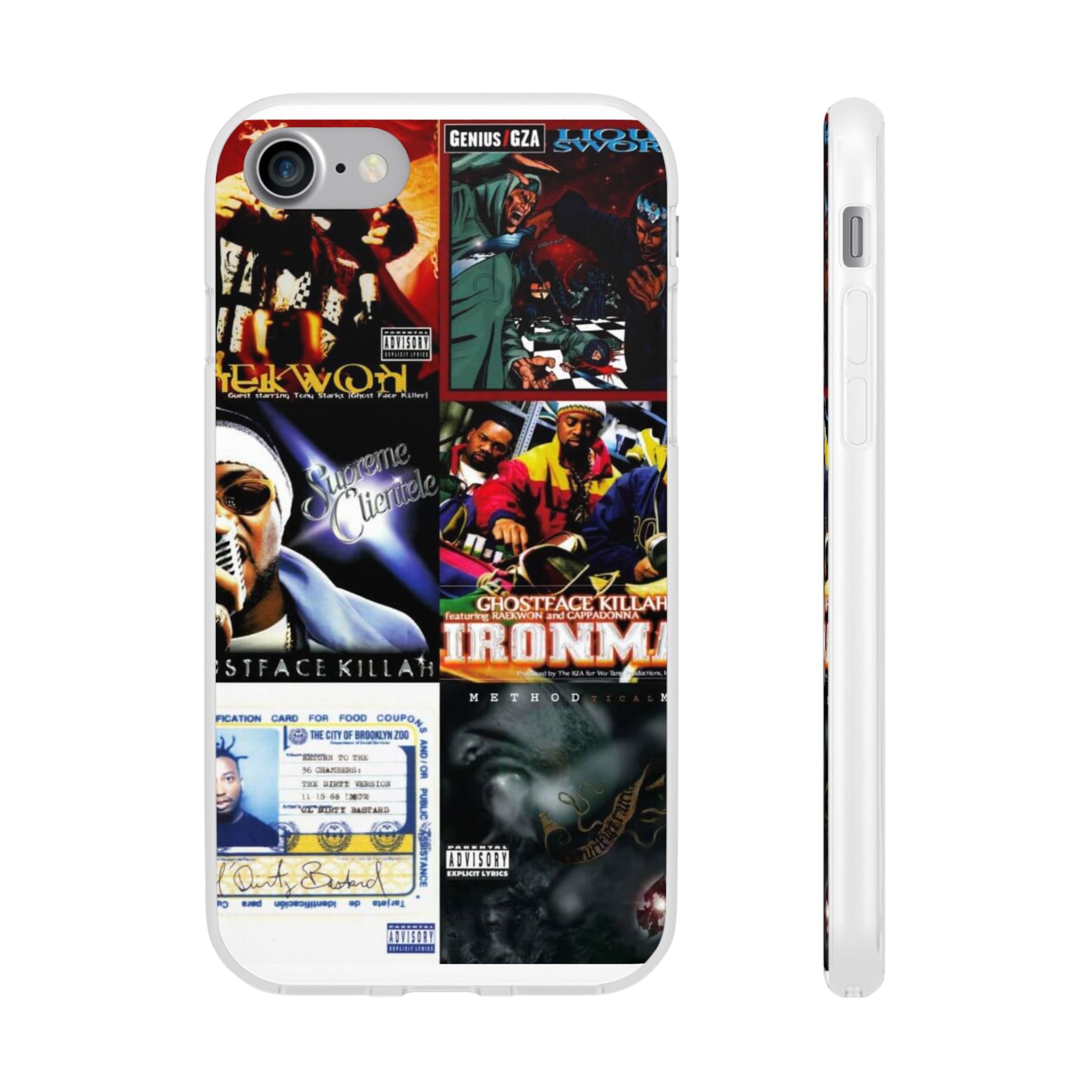 Hip-Hop Album Art Flexi Cases | Unique Phone Case, Music Lover Gift, Wu Tang Stylish Accessories, Personalized Phone Cover, Urban Culture Decor