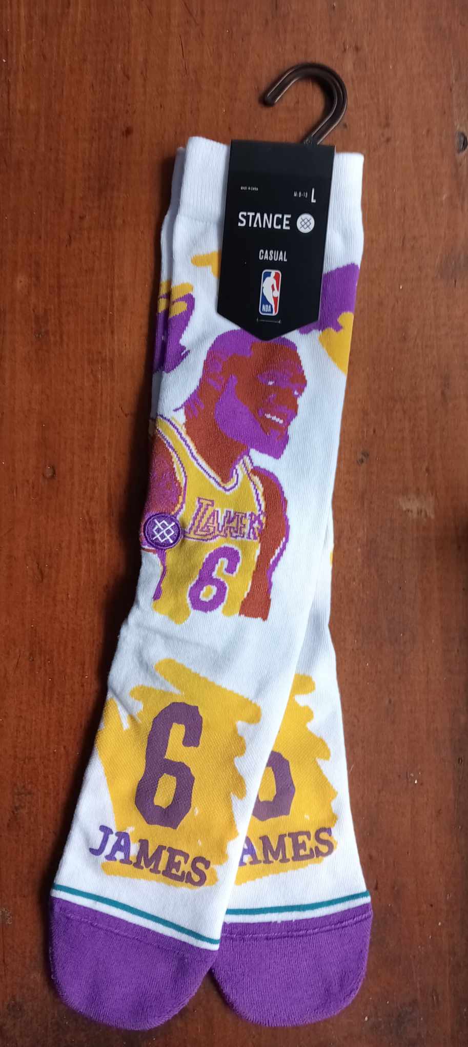 NBA legends socks - Lebron James