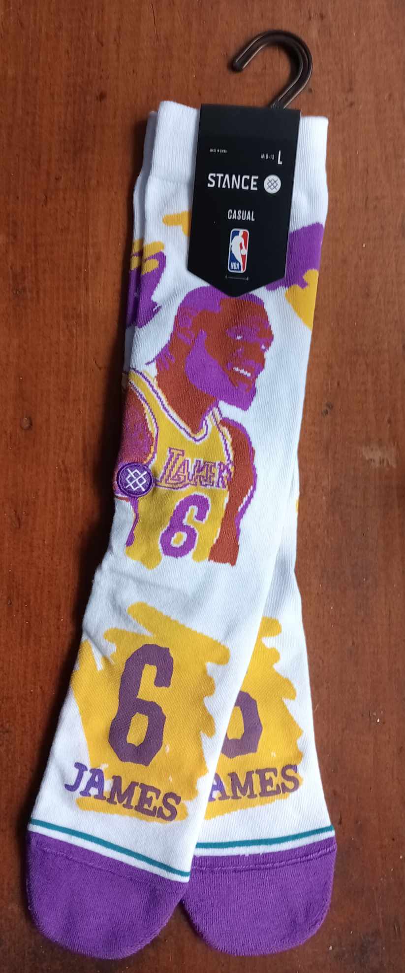 NBA legends socks - Lebron James