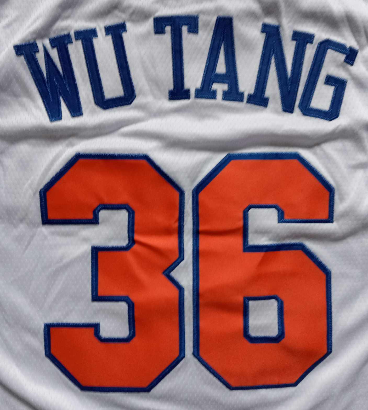 New York Wu Tang basketball jersey 36