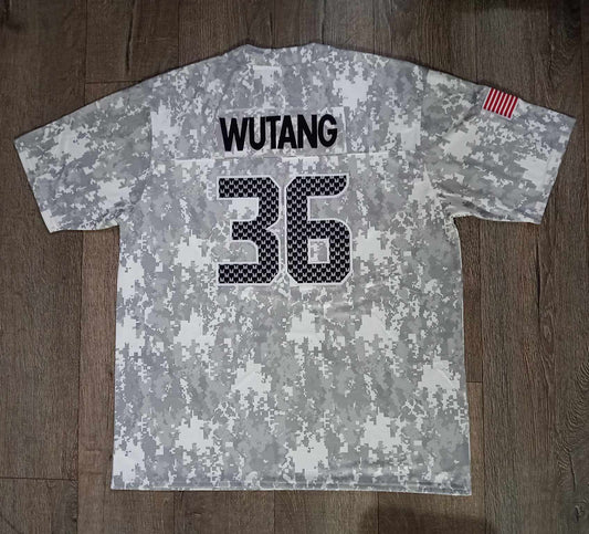 Wu Tang Clan camouflage football jersey - The 36 Chambers edition