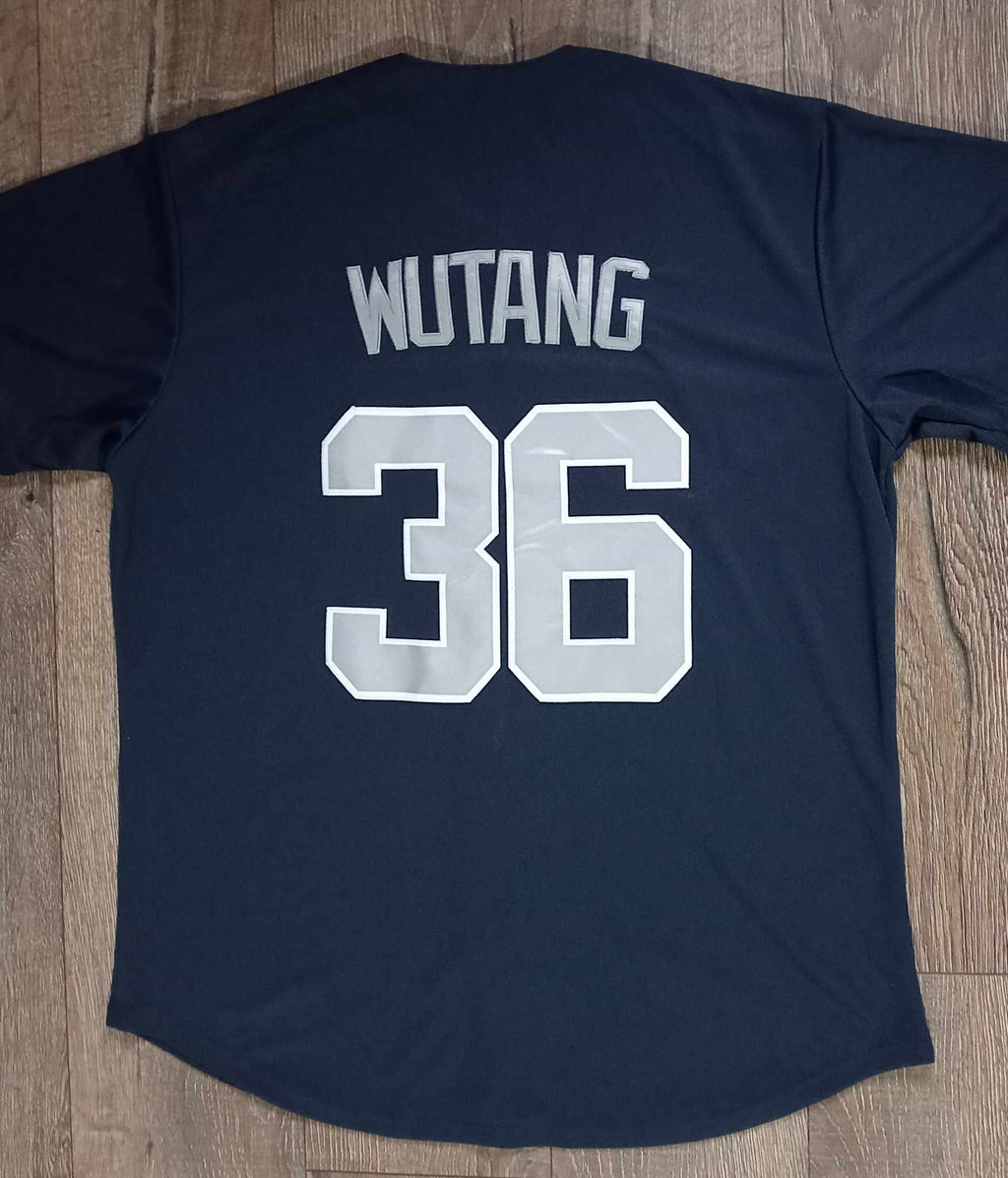 New York Wu Tang Baseball shirt, Enter the 36th Chambers