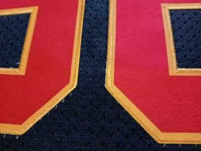 Wu Tang Clan black, red and yellow football jersey - The 36 Chambers edition