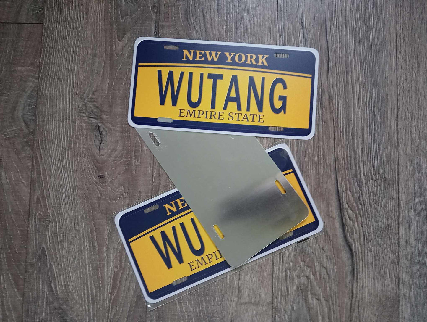 New York Wu Tang Empire State License Plate