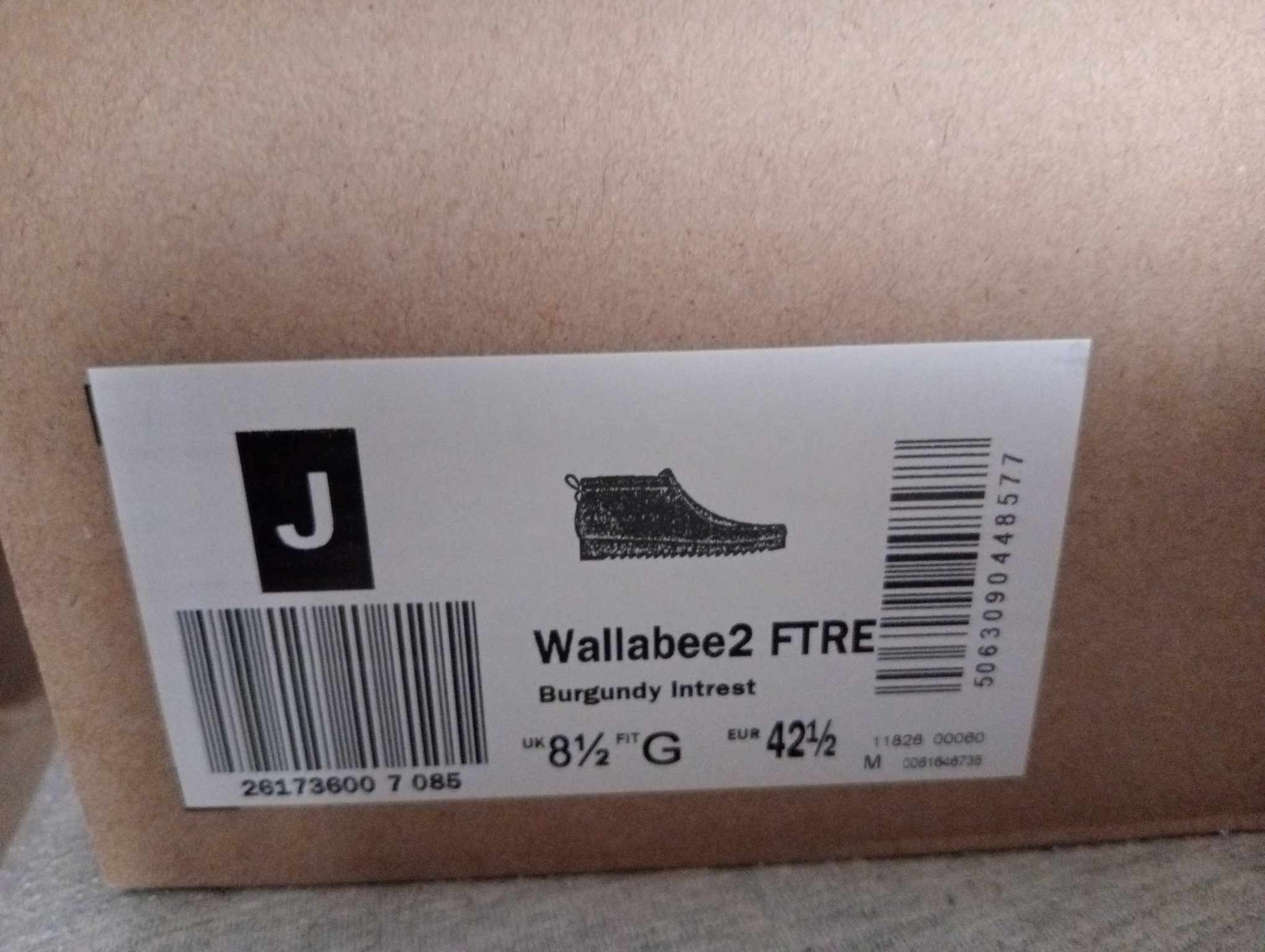 Original Clarks Wallabees - FTRE Ecru Combi