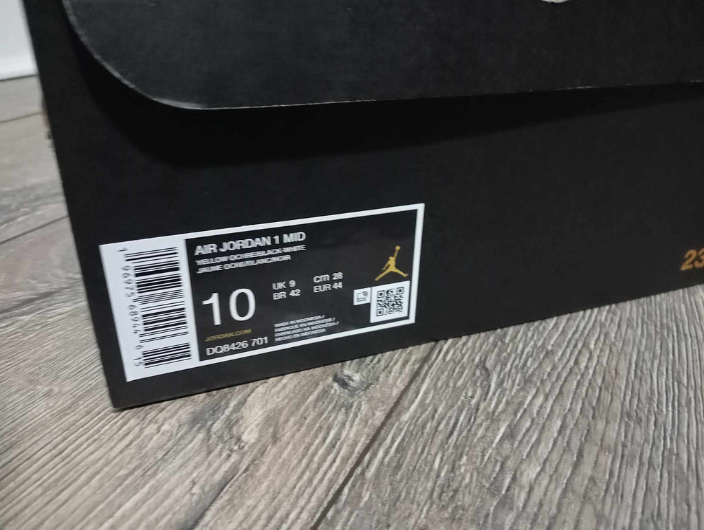 Original Air Jordan 1 Mid "Yellow Ochre"