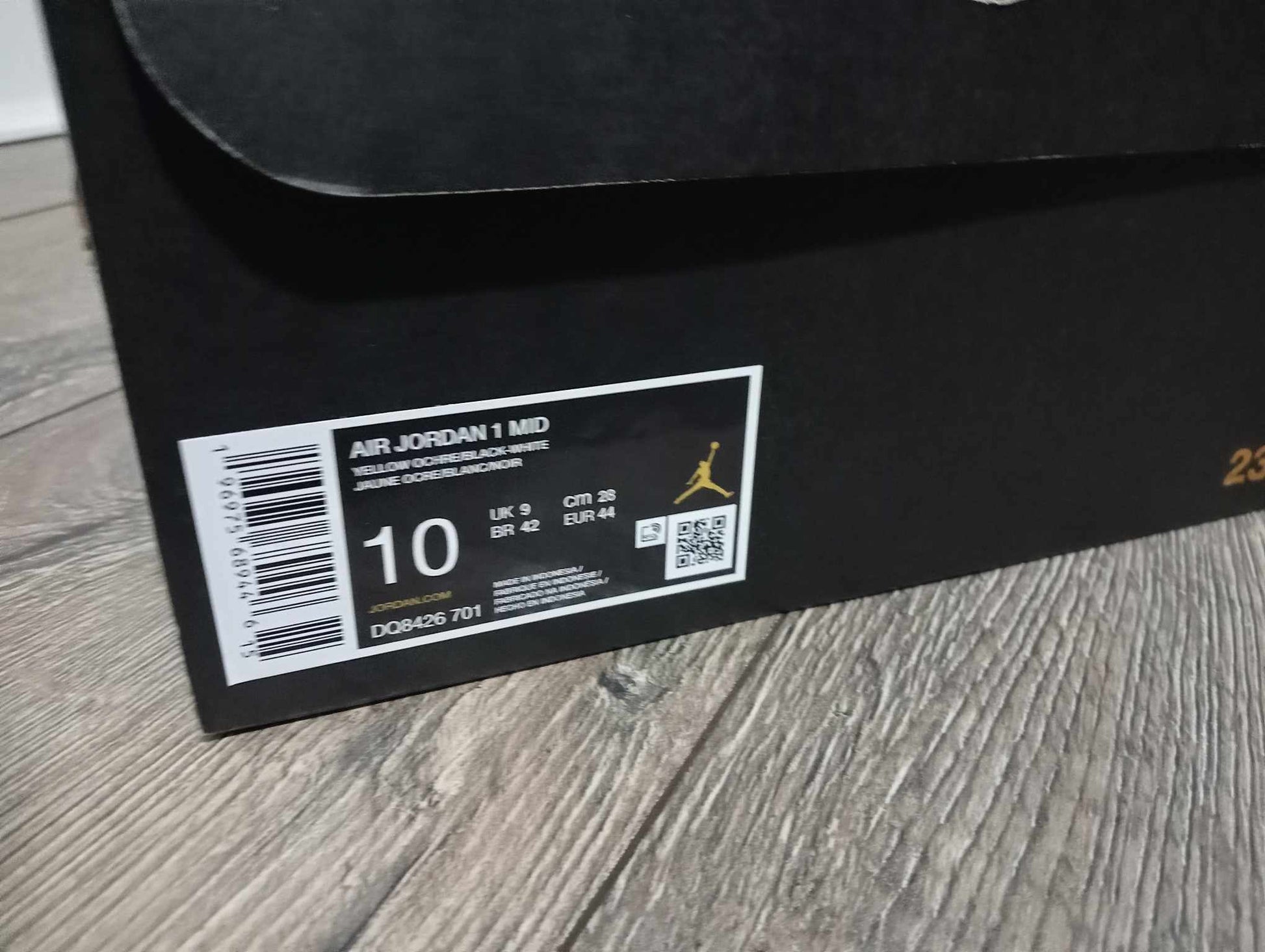 Original Air Jordan 1 Mid "Yellow Ochre"