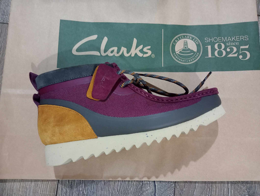 Original Clarks Wallabies FTRE Burgundy