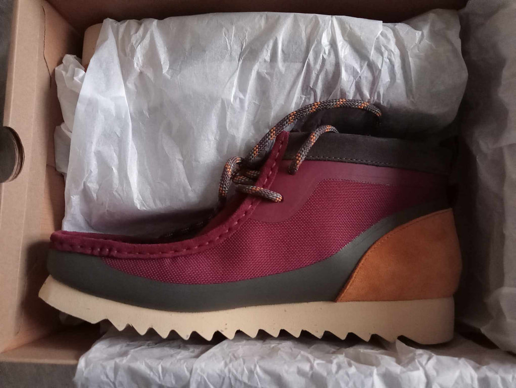 Original Clarks Wallabies FTRE Burgundy
