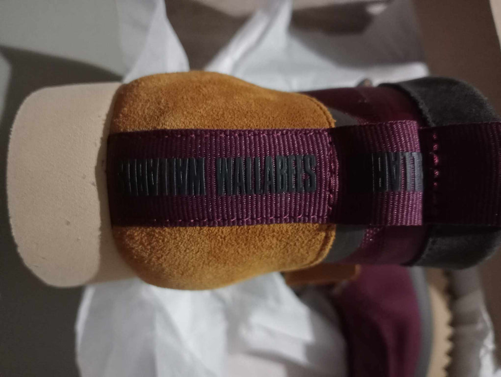 Original Clarks Wallabies FTRE Burgundy