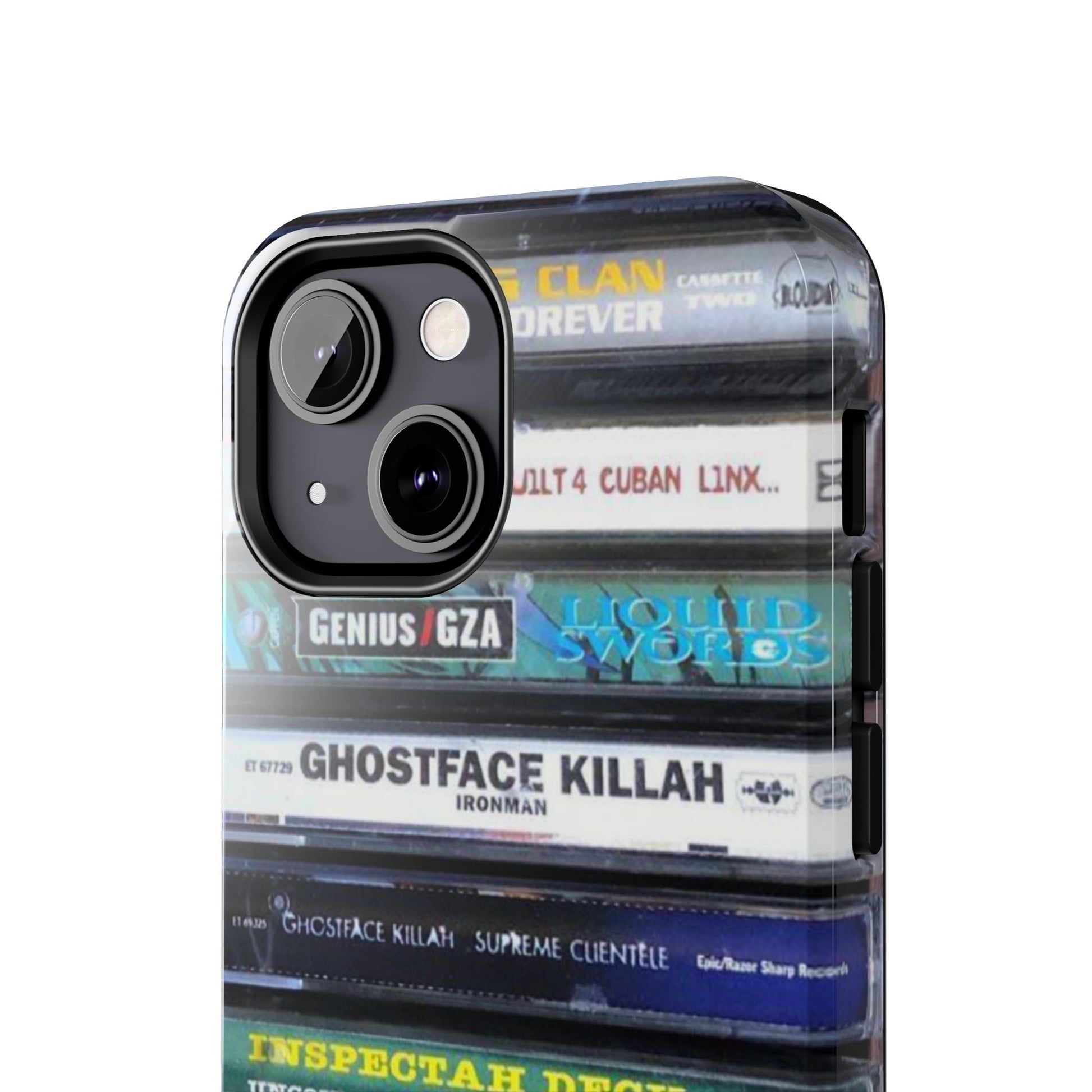 Hip Hop Music Cassette Phone Case | Tough Phone Covers for Music Lovers, Wu solo albums Gifts, Rap Phone Accessories