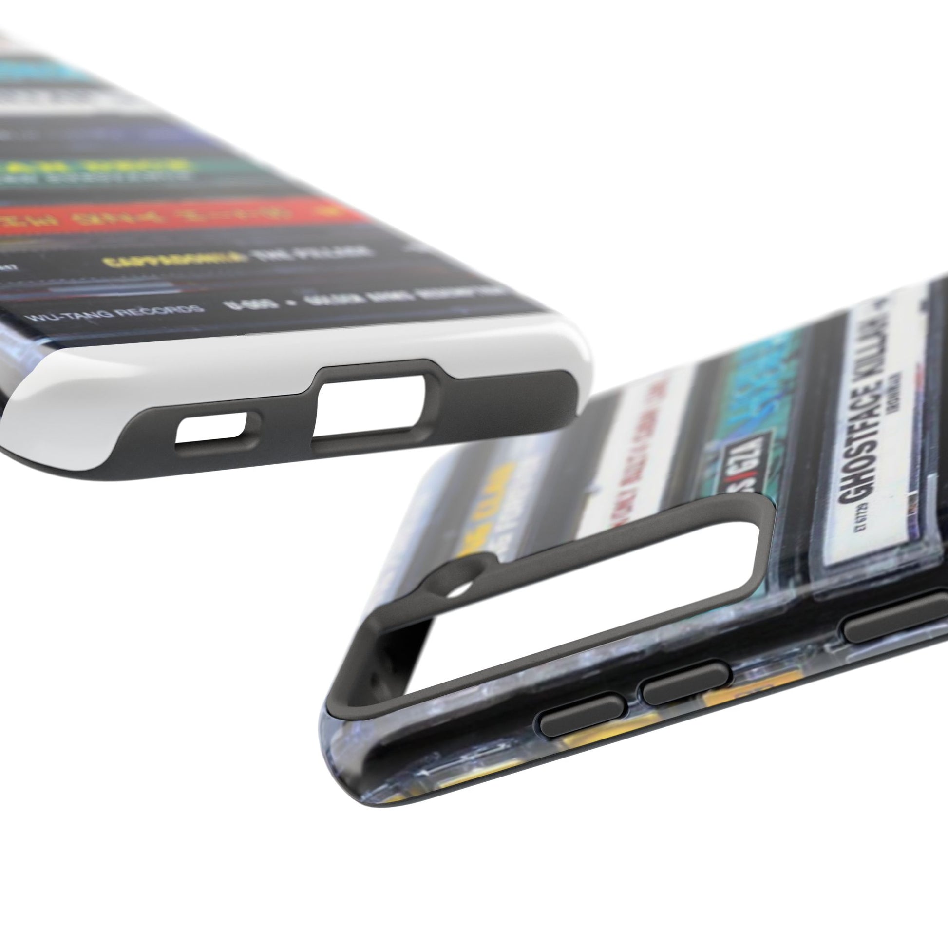 Hip Hop Music Cassette Phone Case | Tough Phone Covers for Music Lovers, Wu solo albums Gifts, Rap Phone Accessories