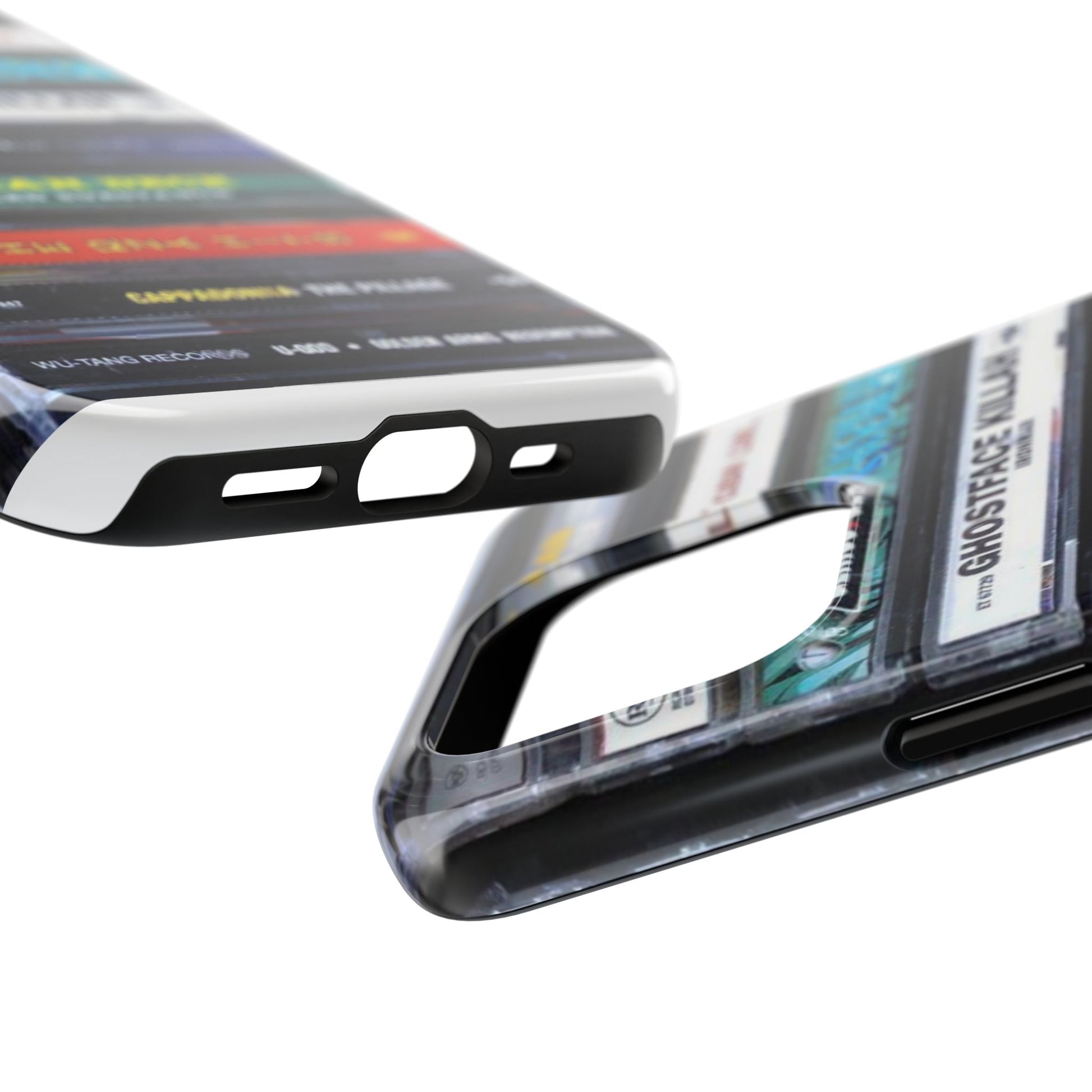 Hip Hop Music Cassette Phone Case | Tough Phone Covers for Music Lovers, Wu solo albums Gifts, Rap Phone Accessories