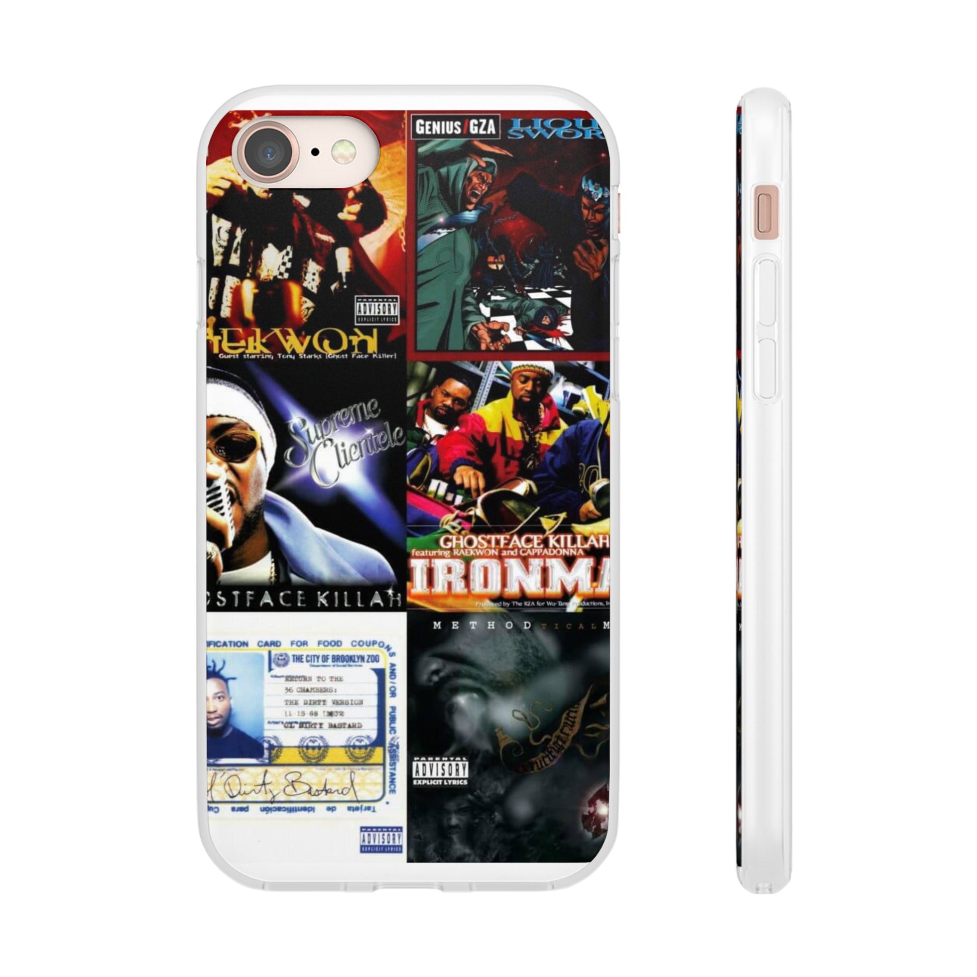 Hip-Hop Album Art Flexi Cases | Unique Phone Case, Music Lover Gift, Wu Tang Stylish Accessories, Personalized Phone Cover, Urban Culture Decor
