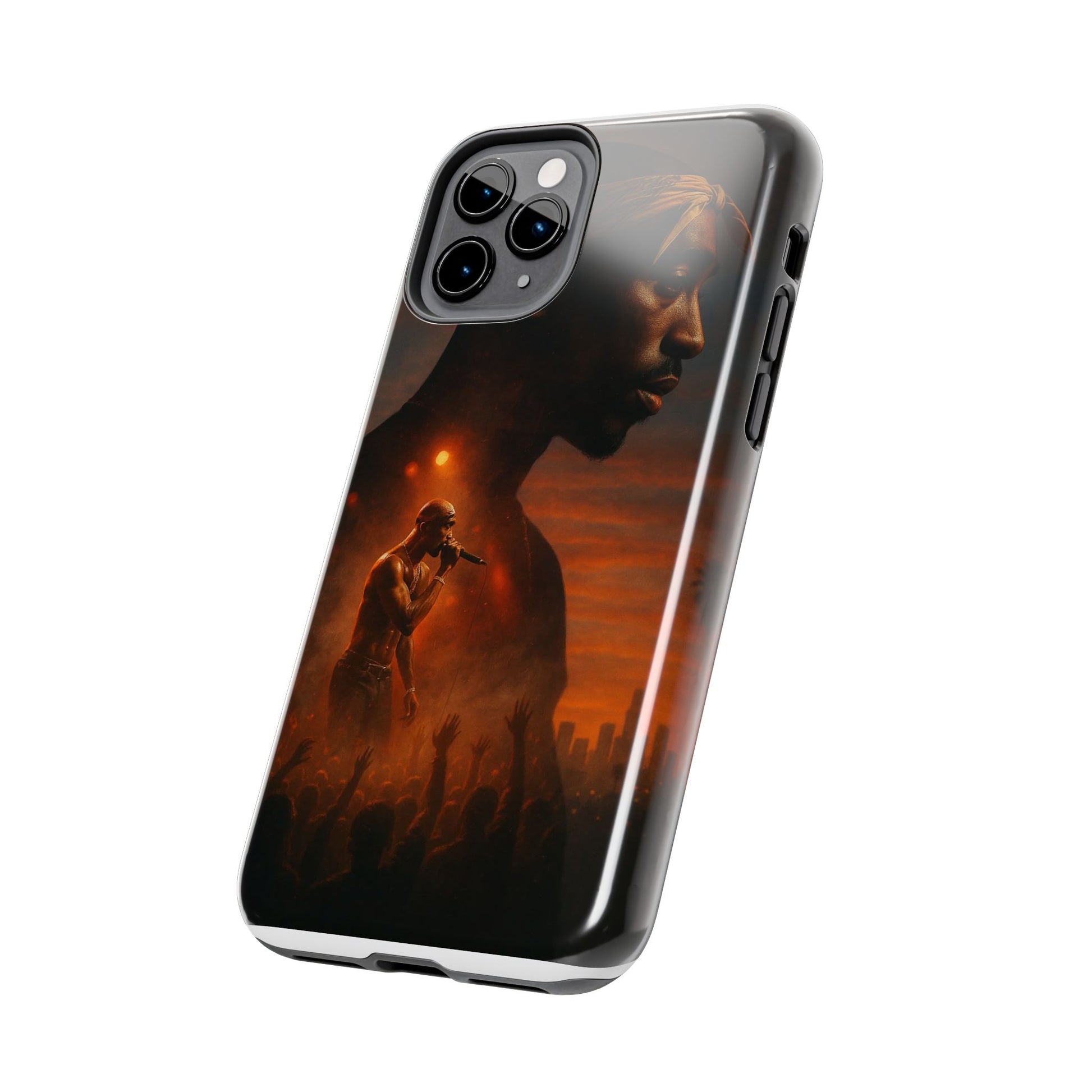 Tough Phone Case Featuring Iconic Rap Legend, Durable Phone Cover, Artistic Design, Adjustable Fit, 2Pac Unique Gift for Music Lovers, Hip [...]