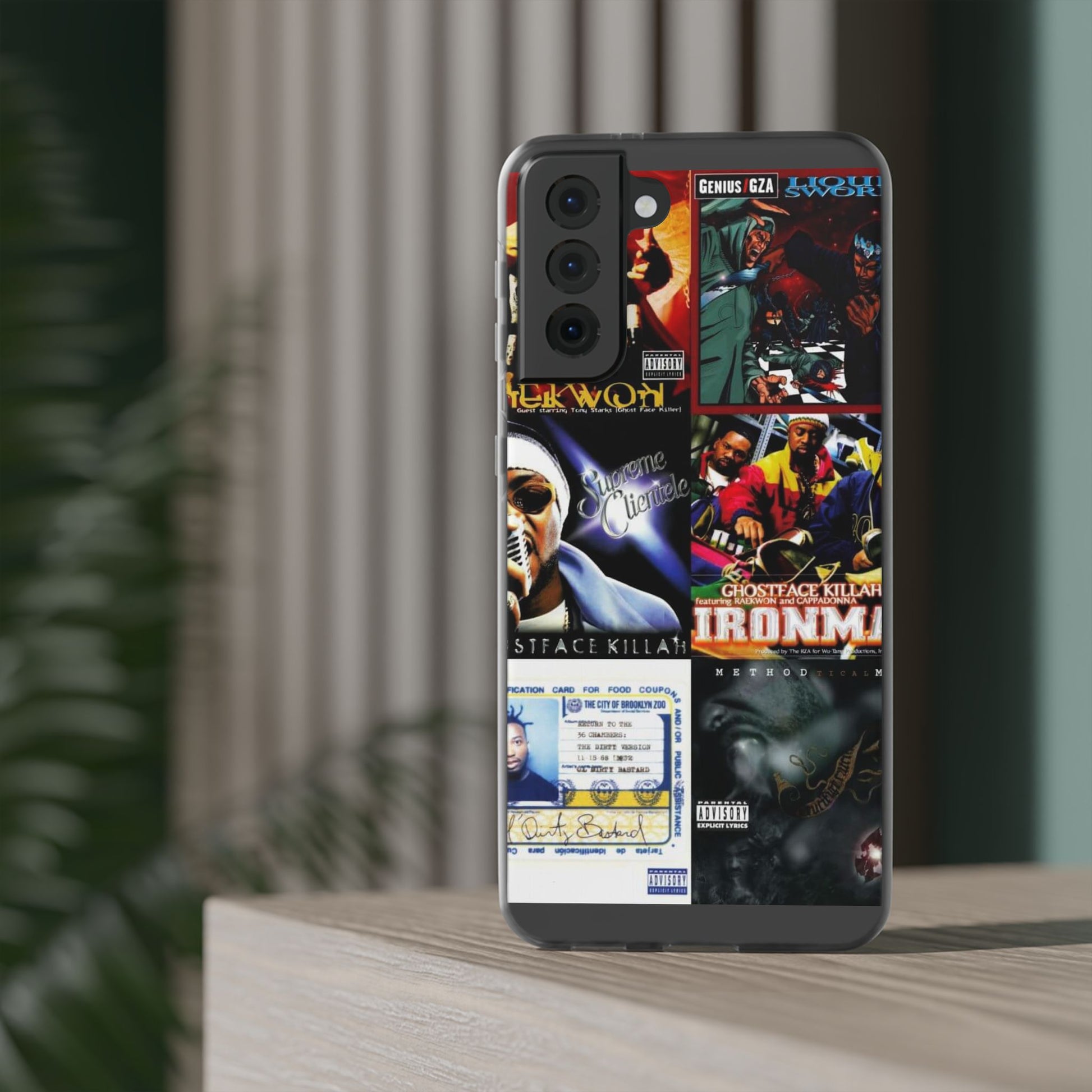 Hip-Hop Album Art Flexi Cases | Unique Phone Case, Music Lover Gift, Wu Tang Stylish Accessories, Personalized Phone Cover, Urban Culture Decor