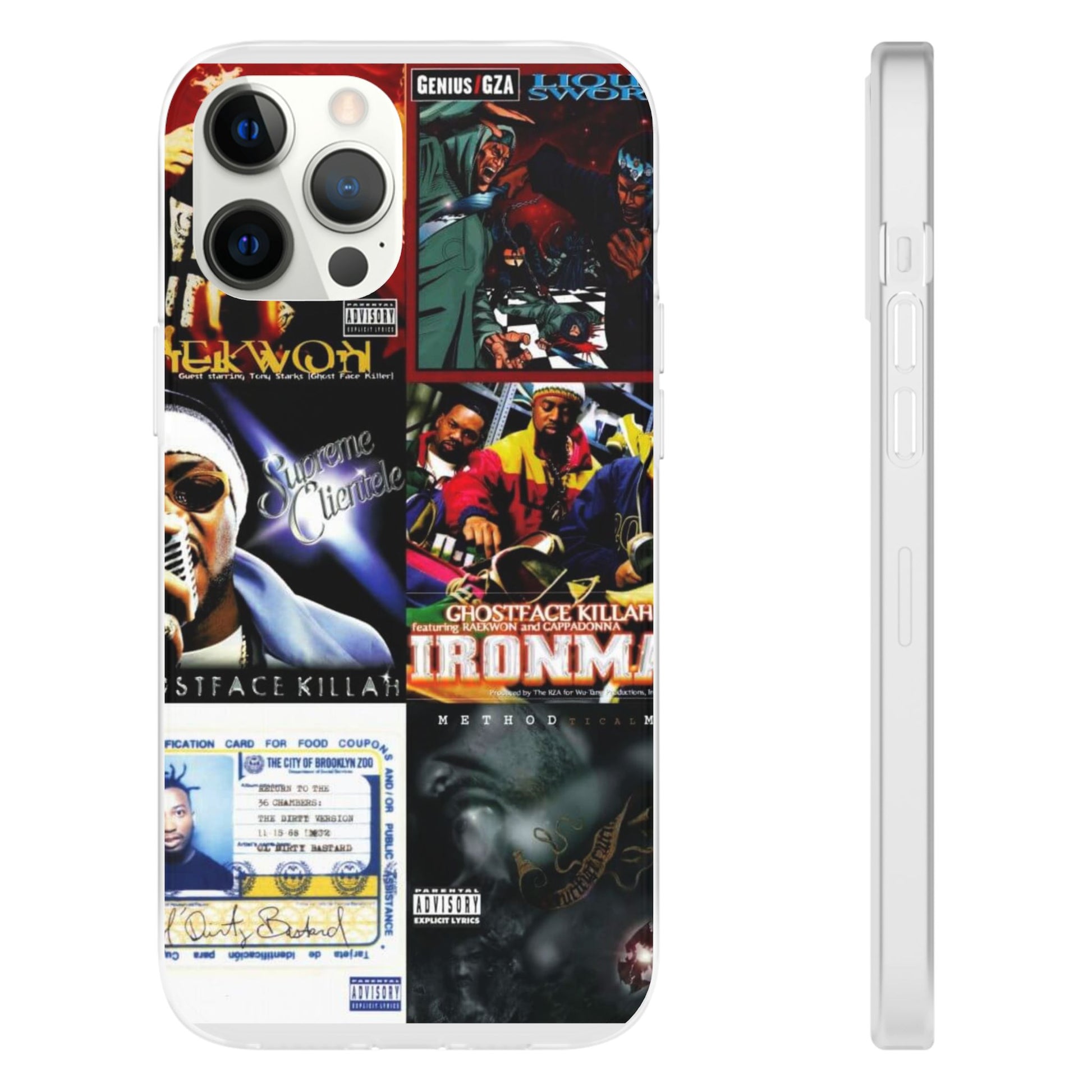 Hip-Hop Album Art Flexi Cases | Unique Phone Case, Music Lover Gift, Wu Tang Stylish Accessories, Personalized Phone Cover, Urban Culture Decor