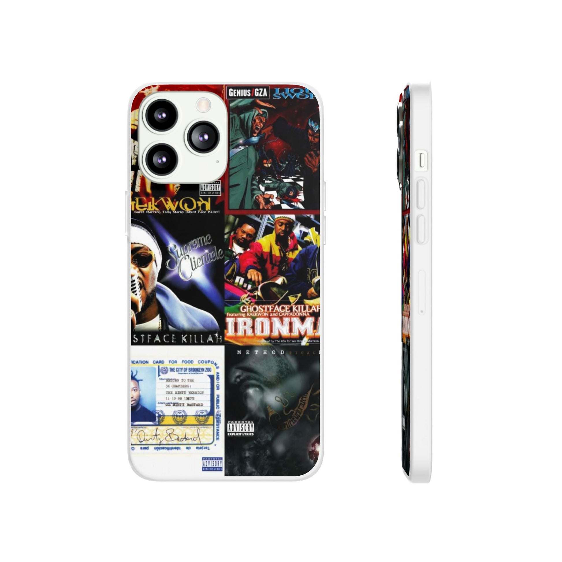 Hip-Hop Album Art Flexi Cases | Unique Phone Case, Music Lover Gift, Wu Tang Stylish Accessories, Personalized Phone Cover, Urban Culture Decor