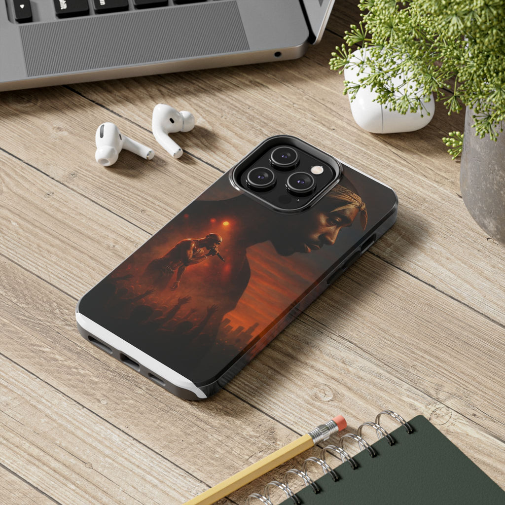 Tough Phone Case Featuring Iconic Rap Legend, Durable Phone Cover, Artistic Design, Adjustable Fit, 2Pac Unique Gift for Music Lovers, Hip [...]