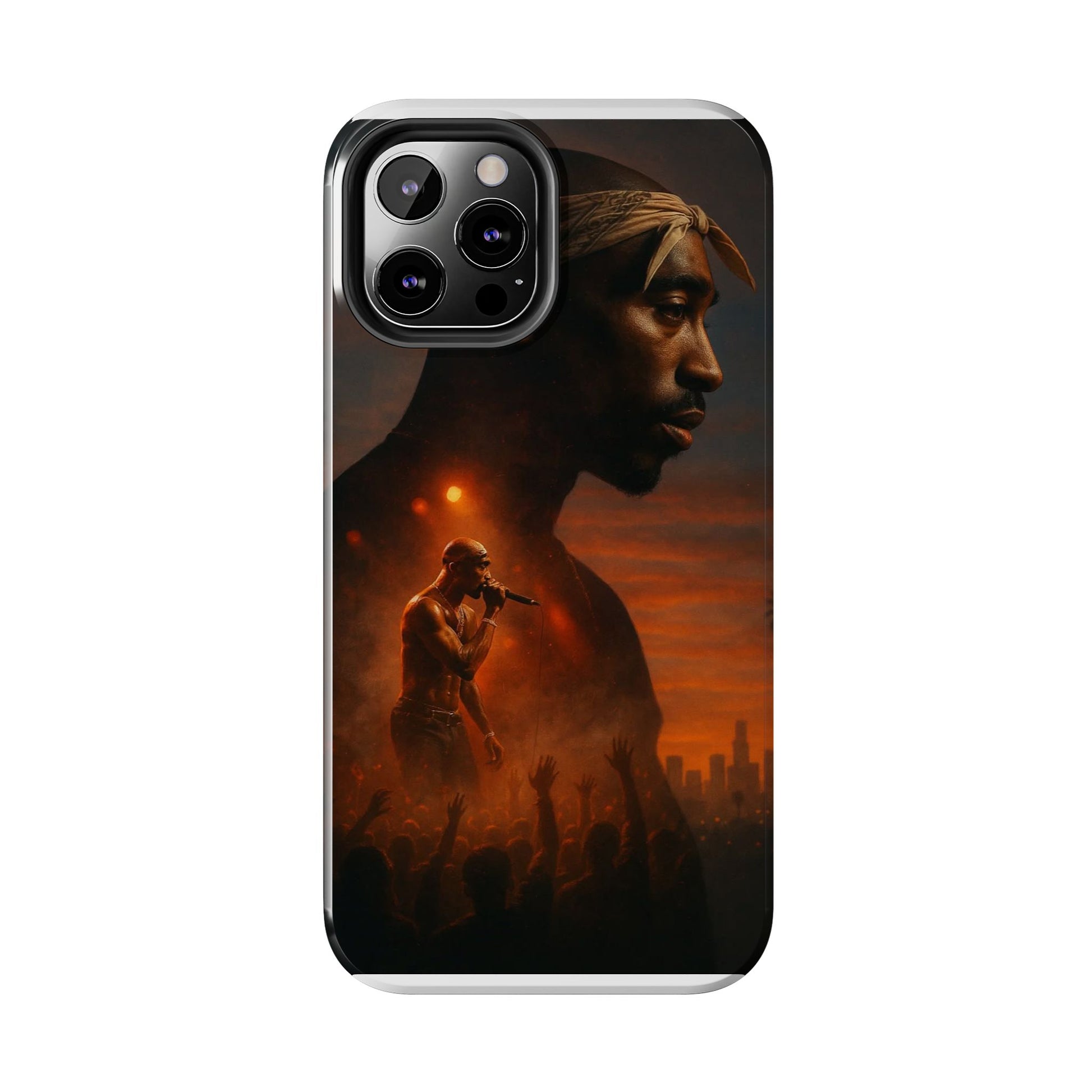 Tough Phone Case Featuring Iconic Rap Legend, Durable Phone Cover, Artistic Design, Adjustable Fit, 2Pac Unique Gift for Music Lovers, Hip [...]