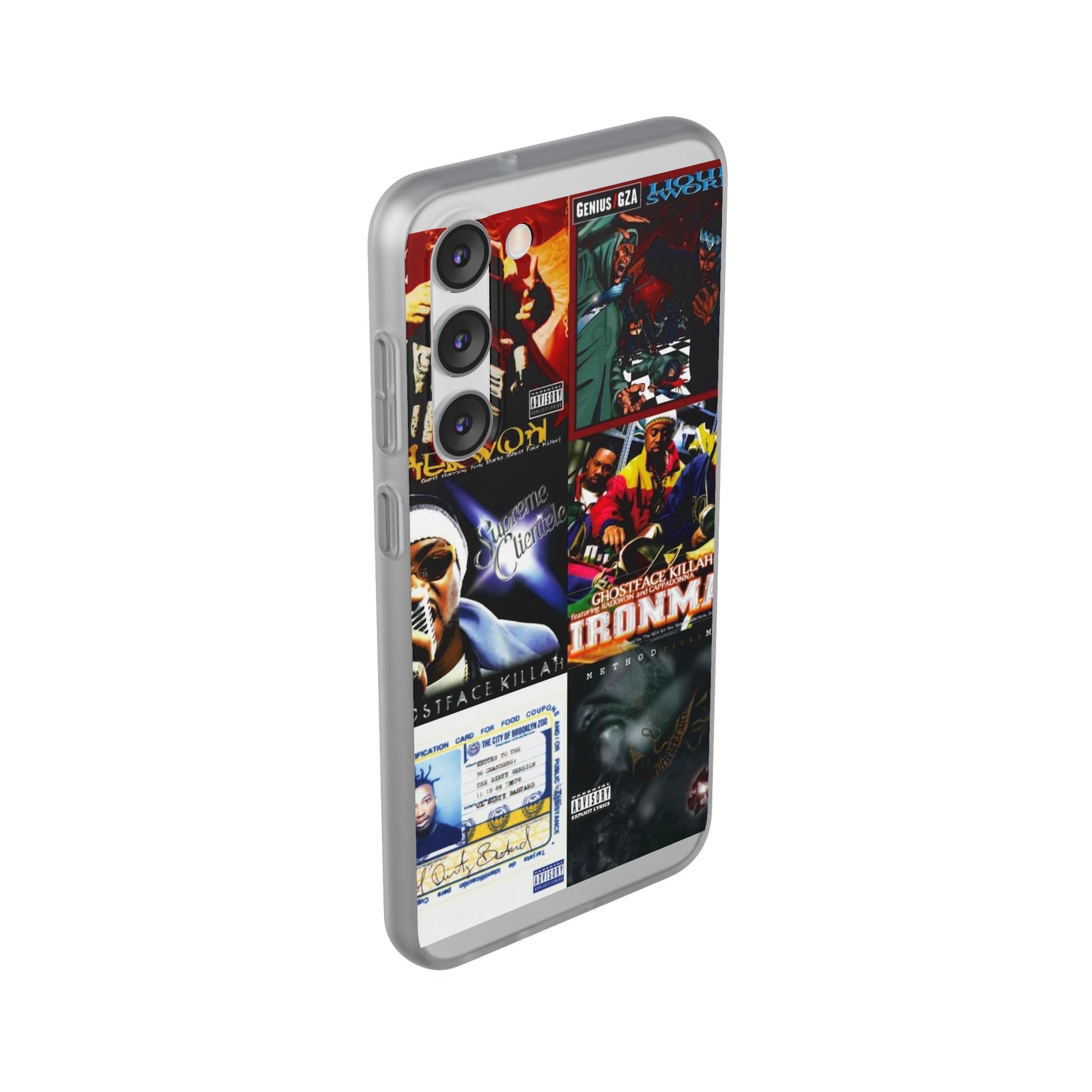 Hip-Hop Album Art Flexi Cases | Unique Phone Case, Music Lover Gift, Wu Tang Stylish Accessories, Personalized Phone Cover, Urban Culture Decor