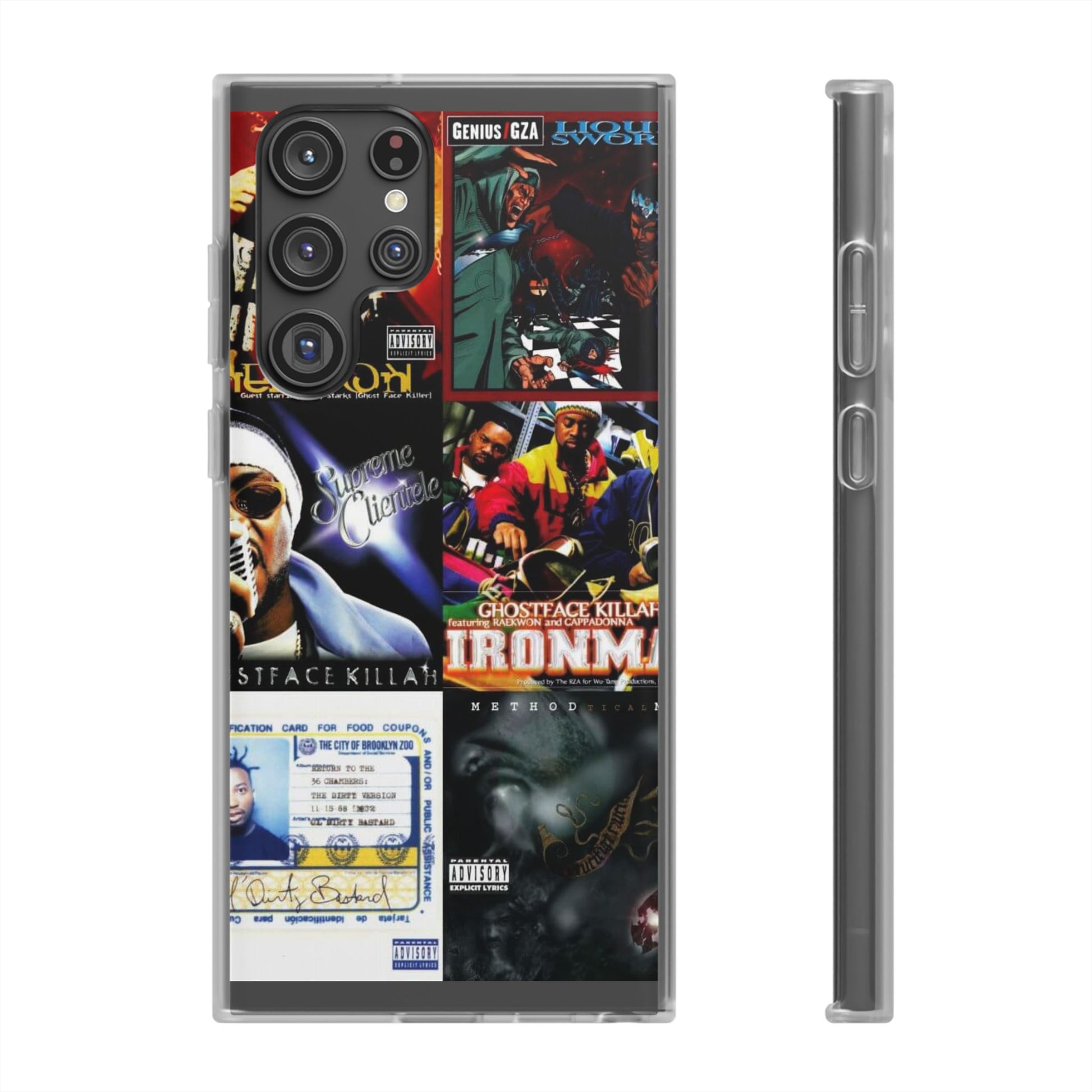 Hip-Hop Album Art Flexi Cases | Unique Phone Case, Music Lover Gift, Wu Tang Stylish Accessories, Personalized Phone Cover, Urban Culture Decor