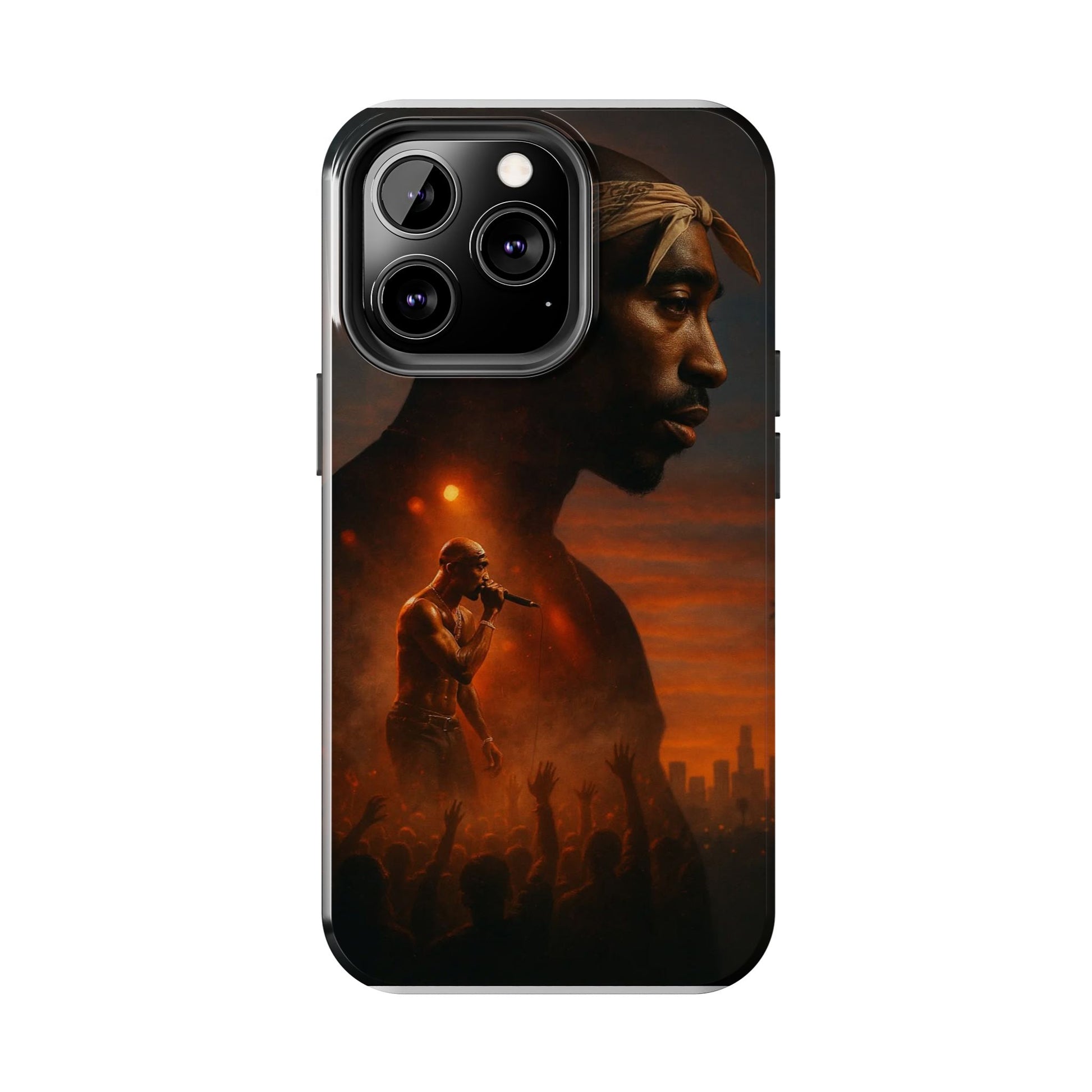 Tough Phone Case Featuring Iconic Rap Legend, Durable Phone Cover, Artistic Design, Adjustable Fit, 2Pac Unique Gift for Music Lovers, Hip [...]