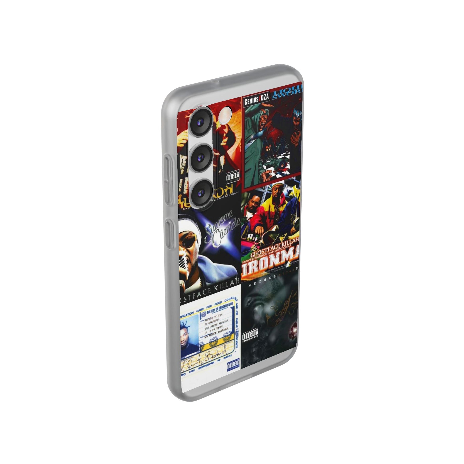 Hip-Hop Album Art Flexi Cases | Unique Phone Case, Music Lover Gift, Wu Tang Stylish Accessories, Personalized Phone Cover, Urban Culture Decor
