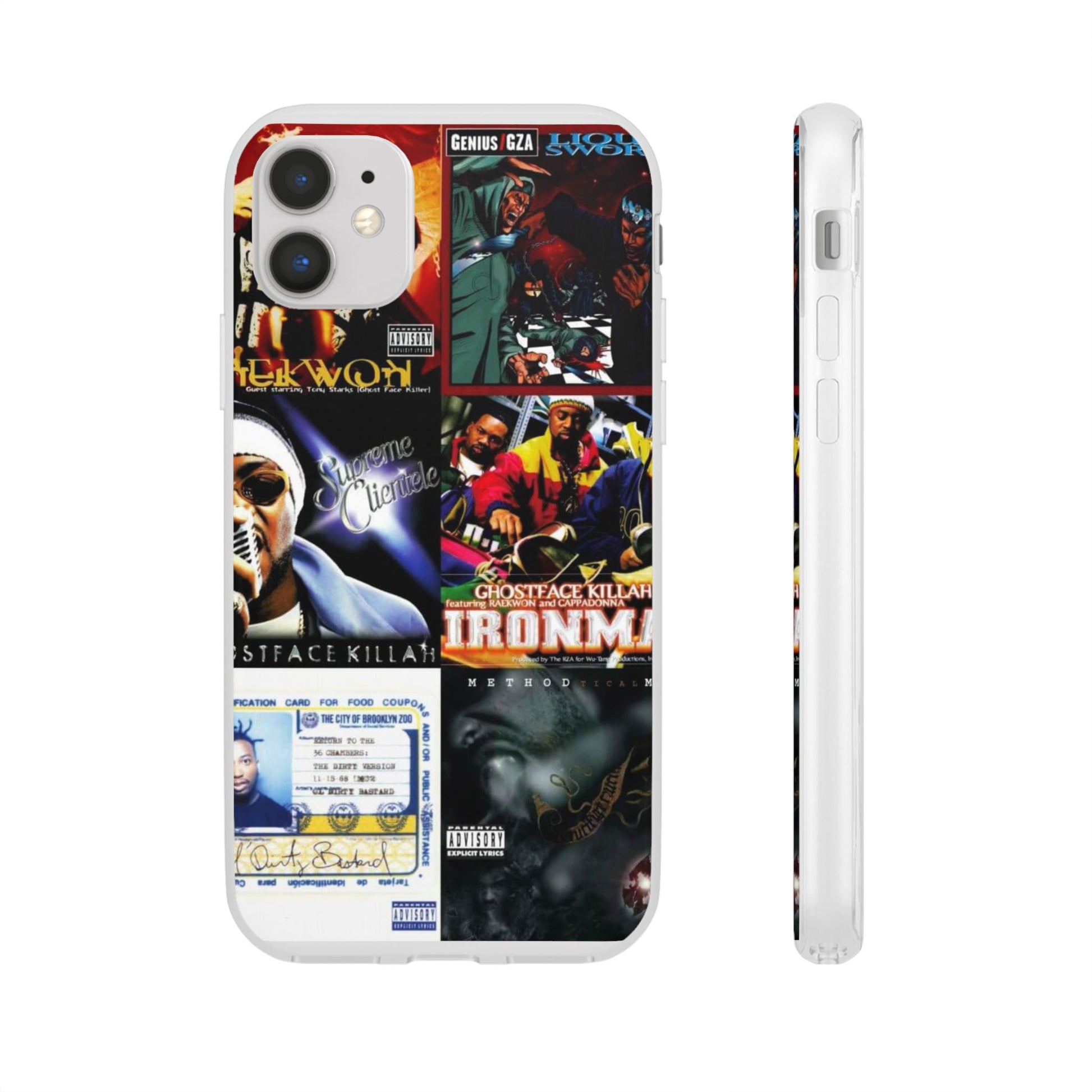 Hip-Hop Album Art Flexi Cases | Unique Phone Case, Music Lover Gift, Wu Tang Stylish Accessories, Personalized Phone Cover, Urban Culture Decor