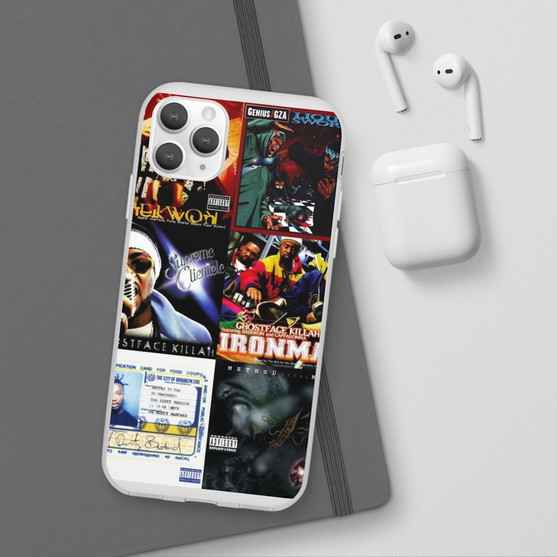 Hip-Hop Album Art Flexi Cases | Unique Phone Case, Music Lover Gift, Wu Tang Stylish Accessories, Personalized Phone Cover, Urban Culture Decor
