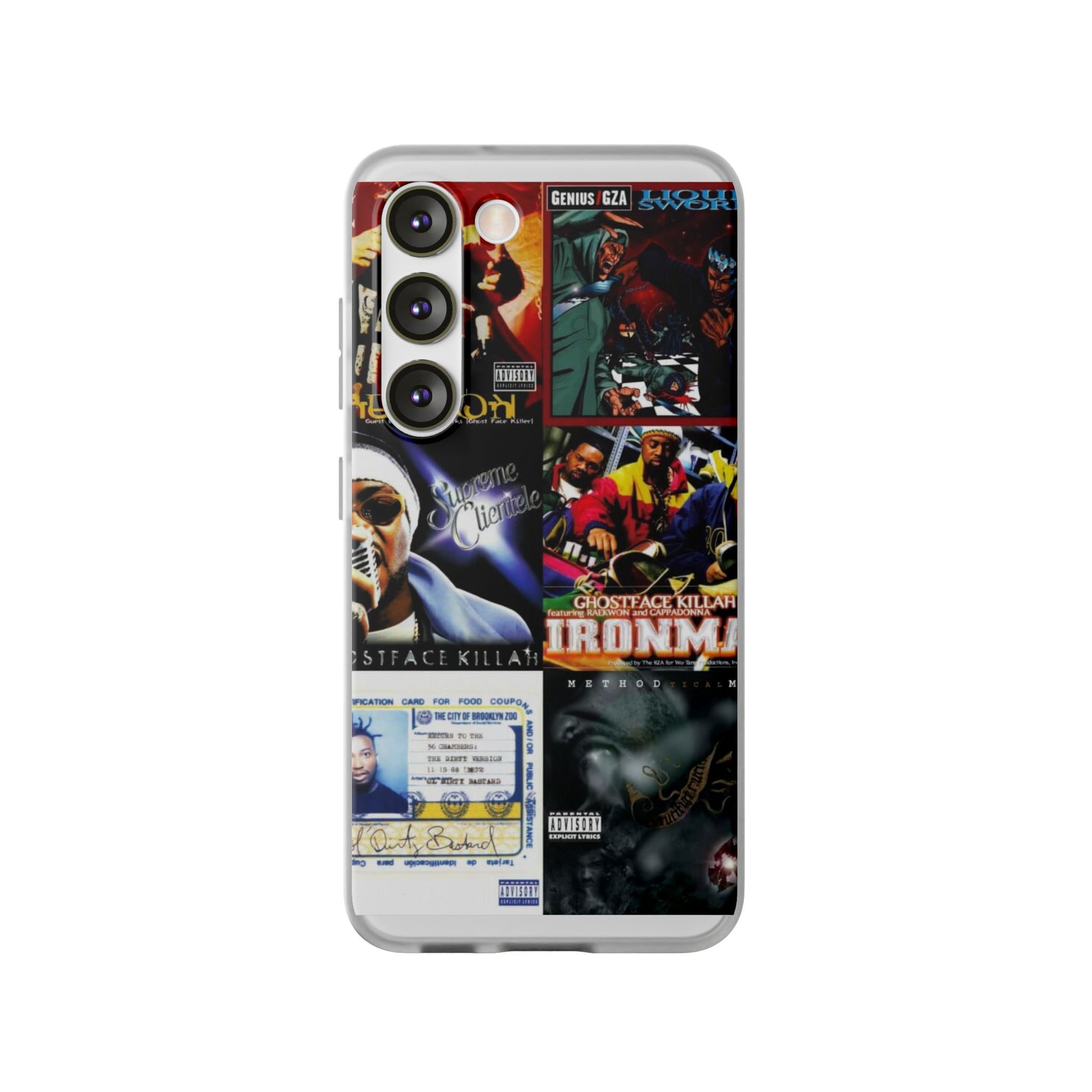 Hip-Hop Album Art Flexi Cases | Unique Phone Case, Music Lover Gift, Wu Tang Stylish Accessories, Personalized Phone Cover, Urban Culture Decor