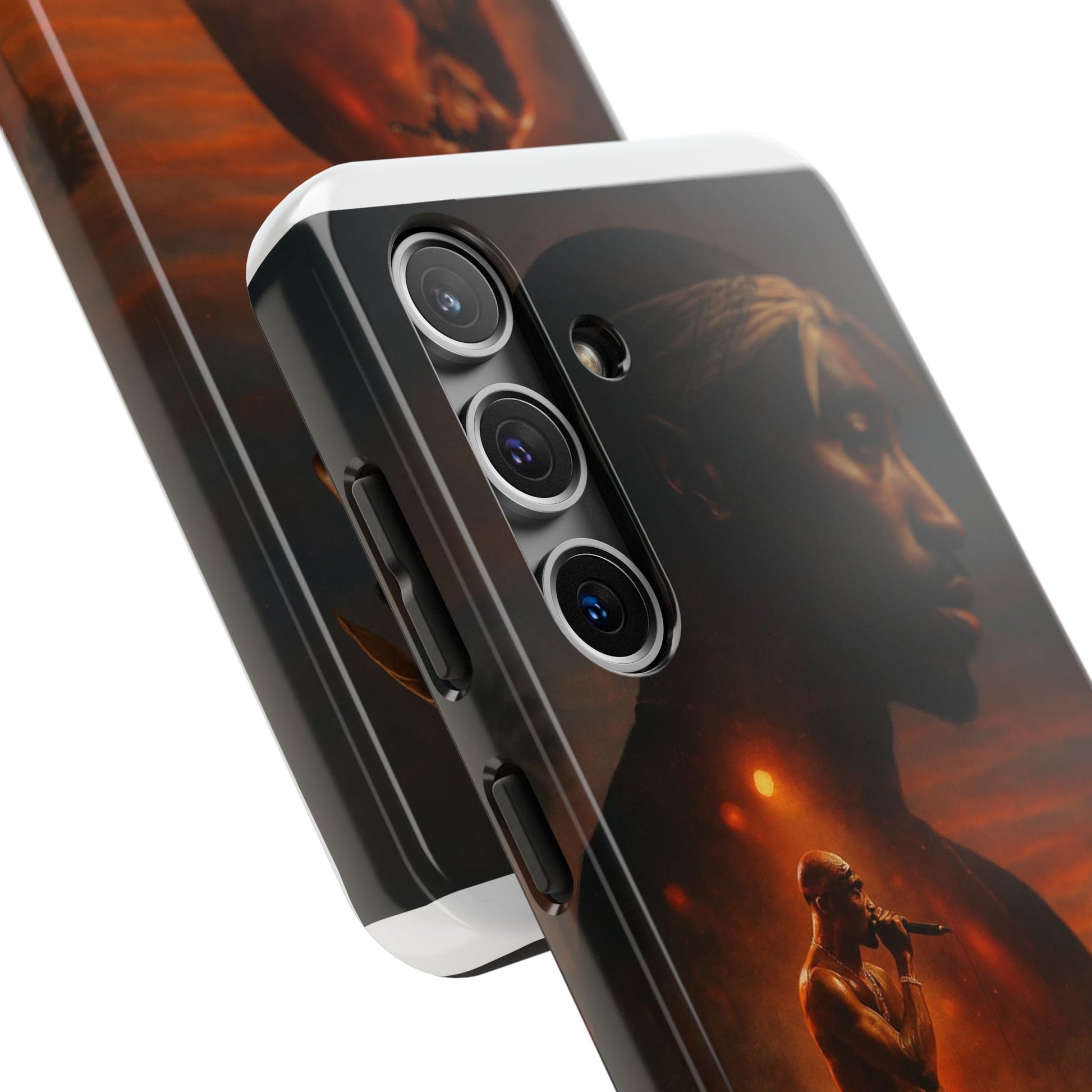 Tough Phone Case Featuring Iconic Rap Legend, Durable Phone Cover, Artistic Design, Adjustable Fit, 2Pac Unique Gift for Music Lovers, Hip [...]