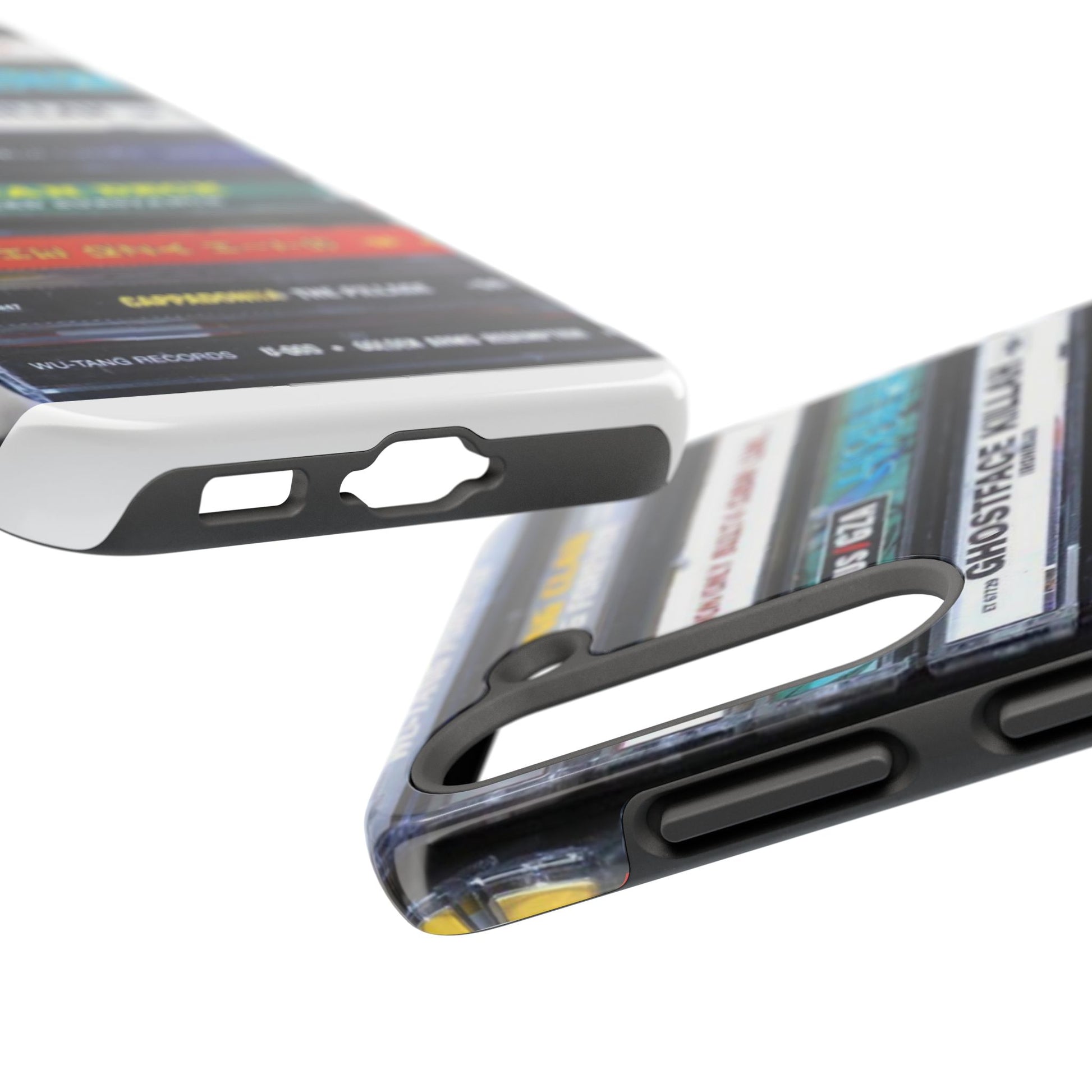 Hip Hop Music Cassette Phone Case | Tough Phone Covers for Music Lovers, Wu solo albums Gifts, Rap Phone Accessories