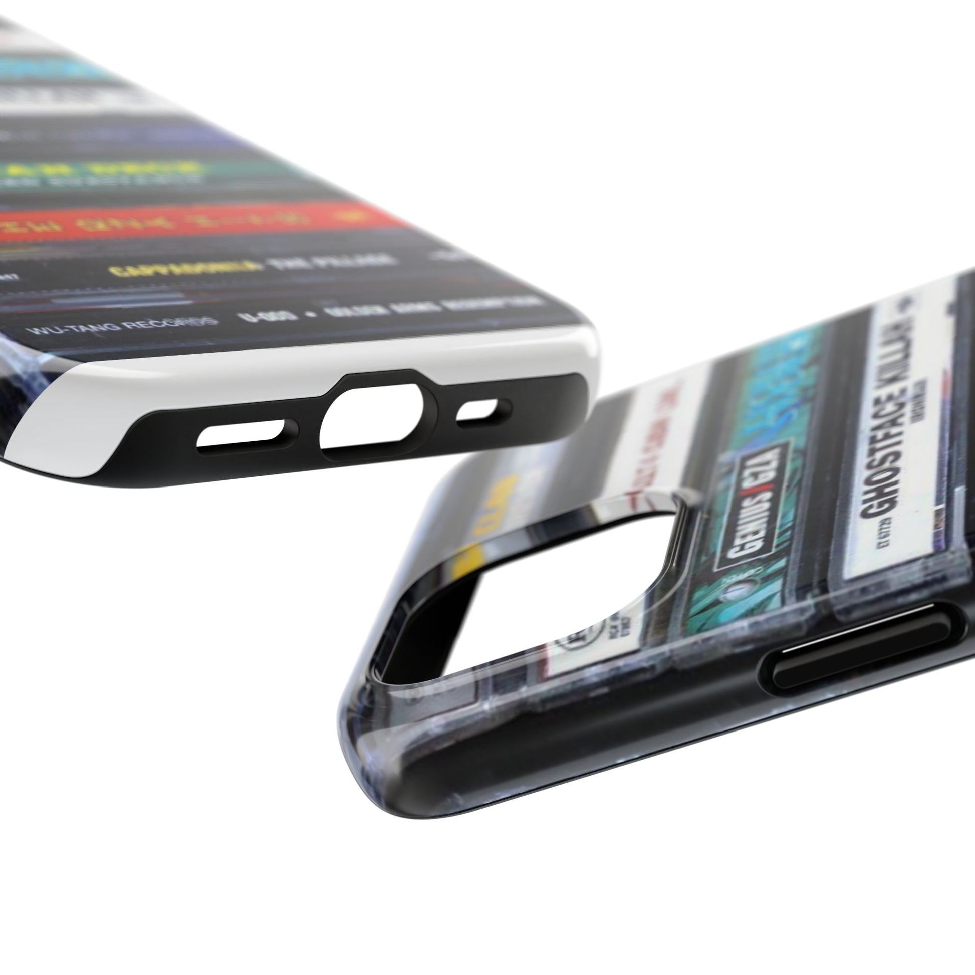 Hip Hop Music Cassette Phone Case | Tough Phone Covers for Music Lovers, Wu solo albums Gifts, Rap Phone Accessories