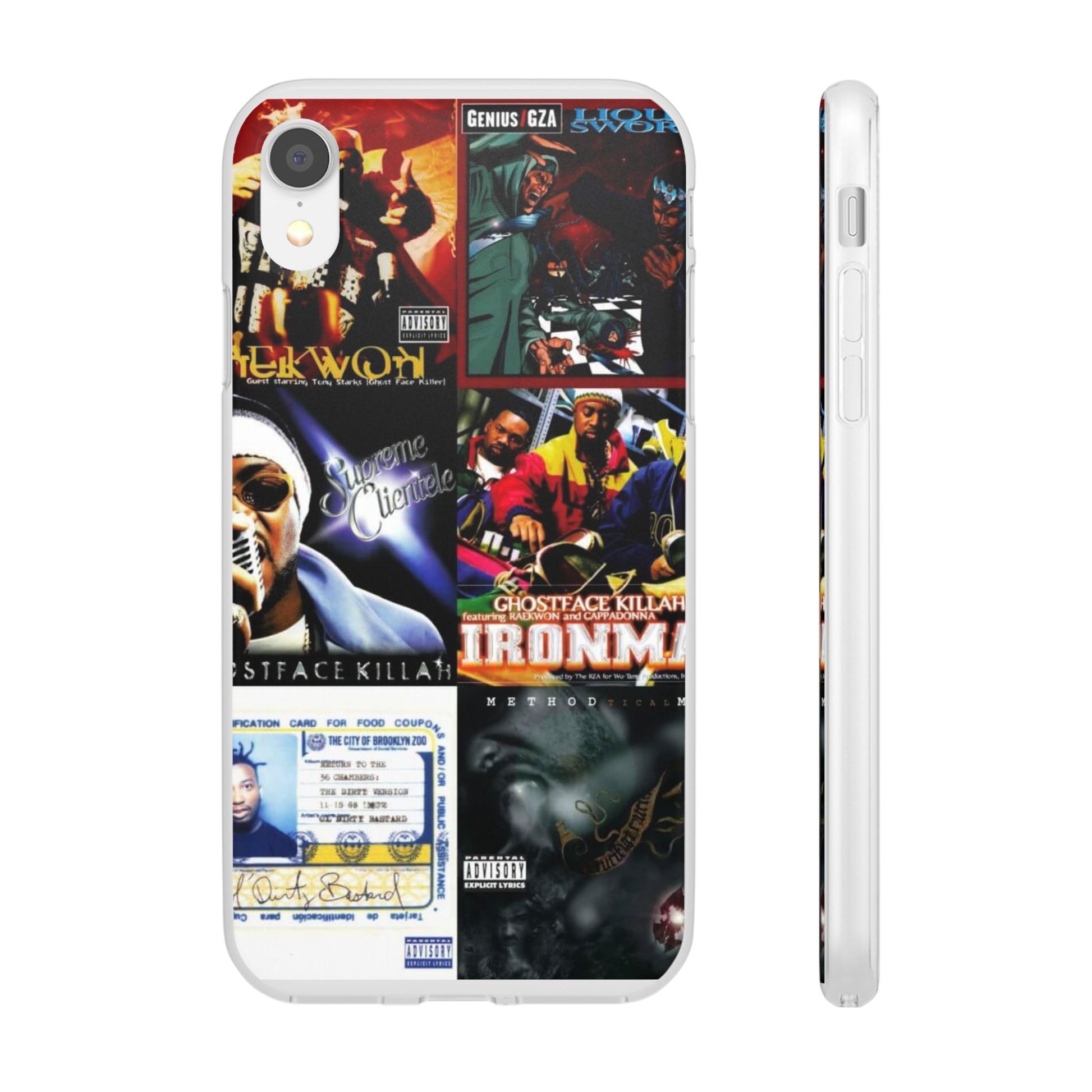 Hip-Hop Album Art Flexi Cases | Unique Phone Case, Music Lover Gift, Wu Tang Stylish Accessories, Personalized Phone Cover, Urban Culture Decor