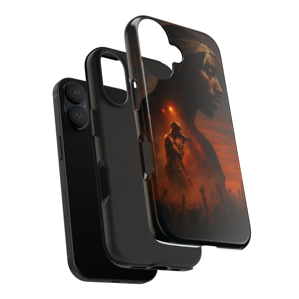Tough Phone Case Featuring Iconic Rap Legend, Durable Phone Cover, Artistic Design, Adjustable Fit, 2Pac Unique Gift for Music Lovers, Hip [...]
