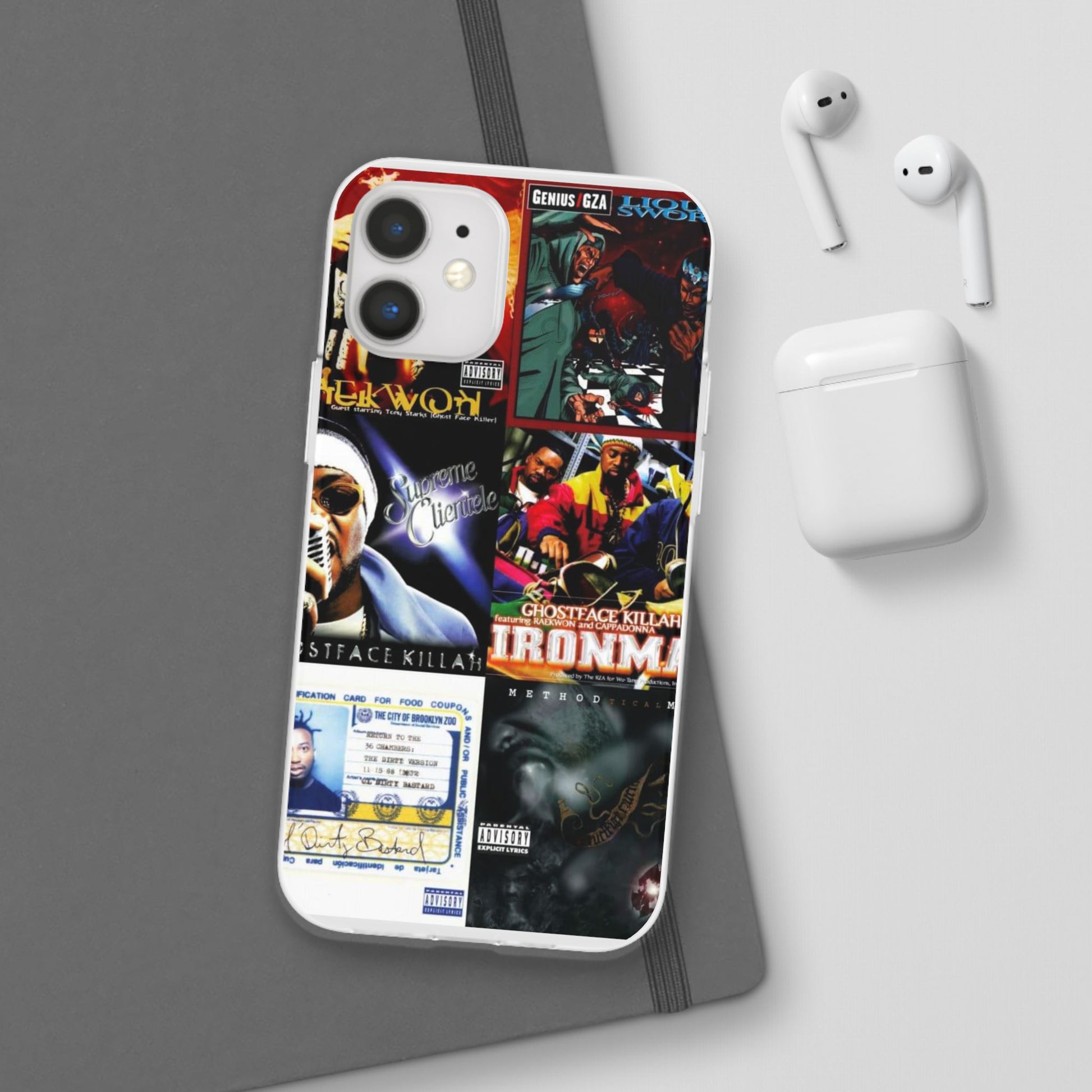 Hip-Hop Album Art Flexi Cases | Unique Phone Case, Music Lover Gift, Wu Tang Stylish Accessories, Personalized Phone Cover, Urban Culture Decor