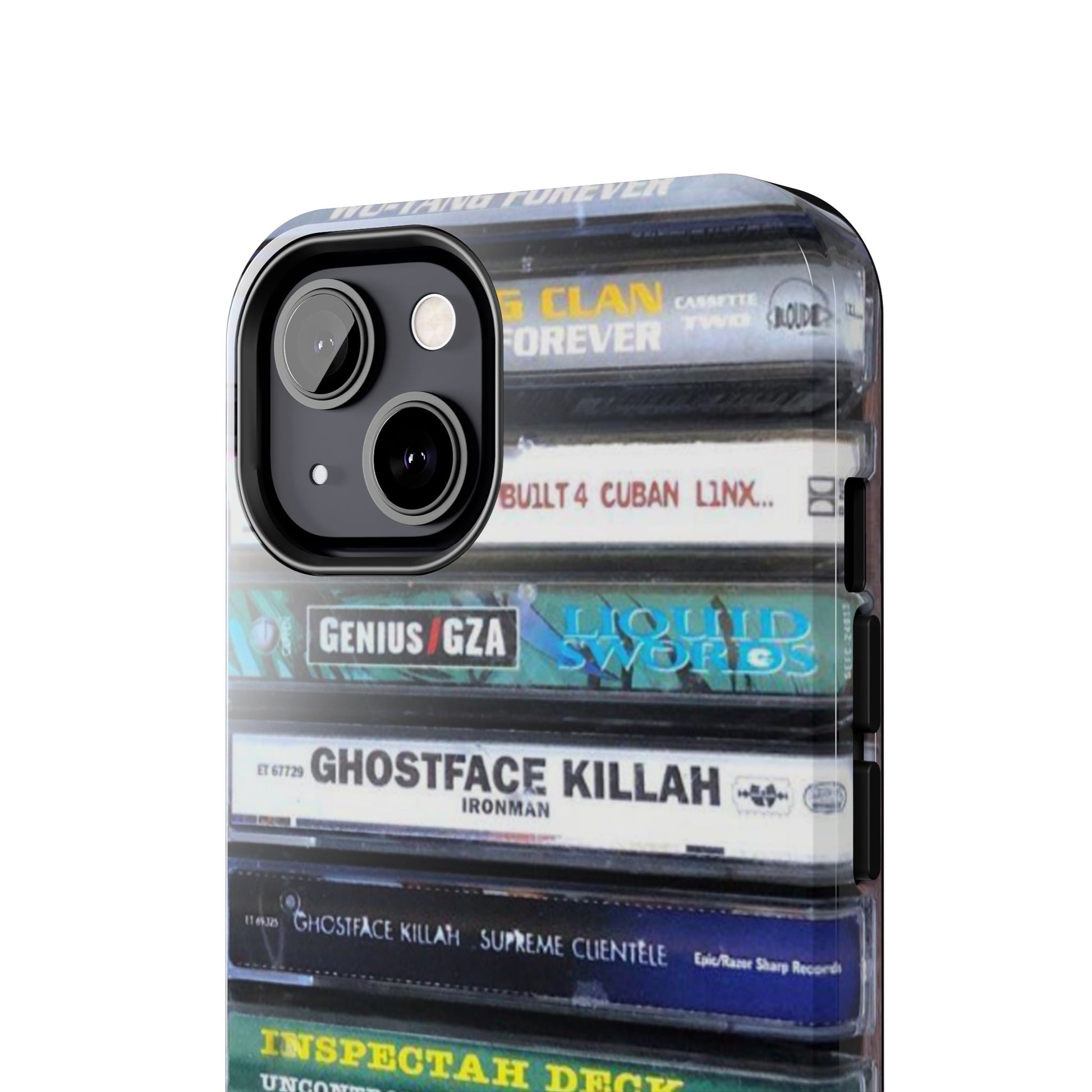 Hip Hop Music Cassette Phone Case | Tough Phone Covers for Music Lovers, Wu solo albums Gifts, Rap Phone Accessories