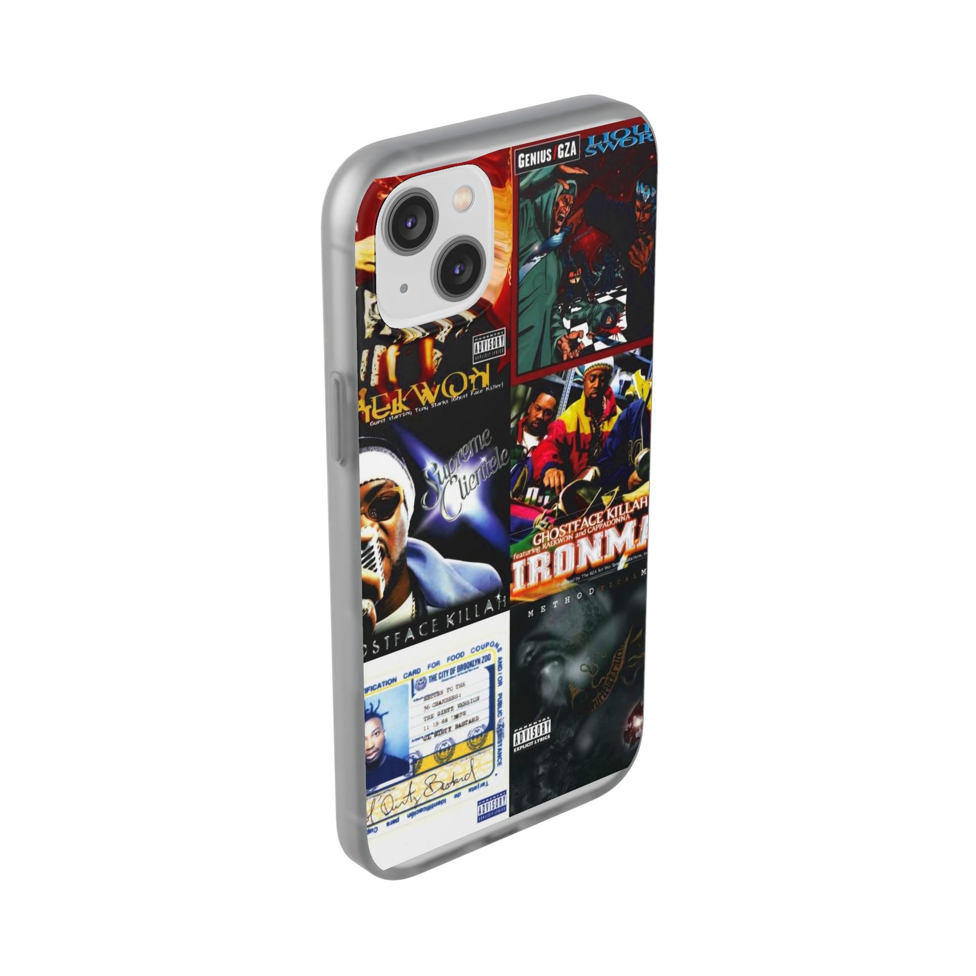 Hip-Hop Album Art Flexi Cases | Unique Phone Case, Music Lover Gift, Wu Tang Stylish Accessories, Personalized Phone Cover, Urban Culture Decor