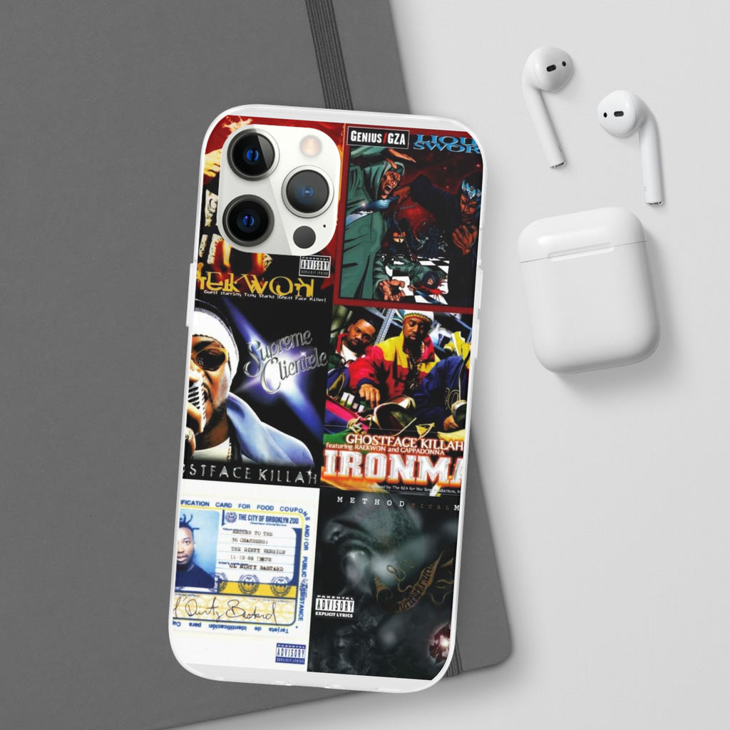 Hip-Hop Album Art Flexi Cases | Unique Phone Case, Music Lover Gift, Wu Tang Stylish Accessories, Personalized Phone Cover, Urban Culture Decor