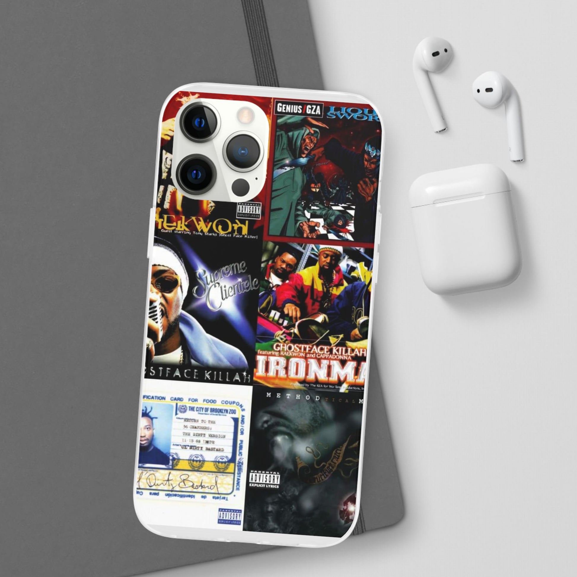 Hip-Hop Album Art Flexi Cases | Unique Phone Case, Music Lover Gift, Wu Tang Stylish Accessories, Personalized Phone Cover, Urban Culture Decor