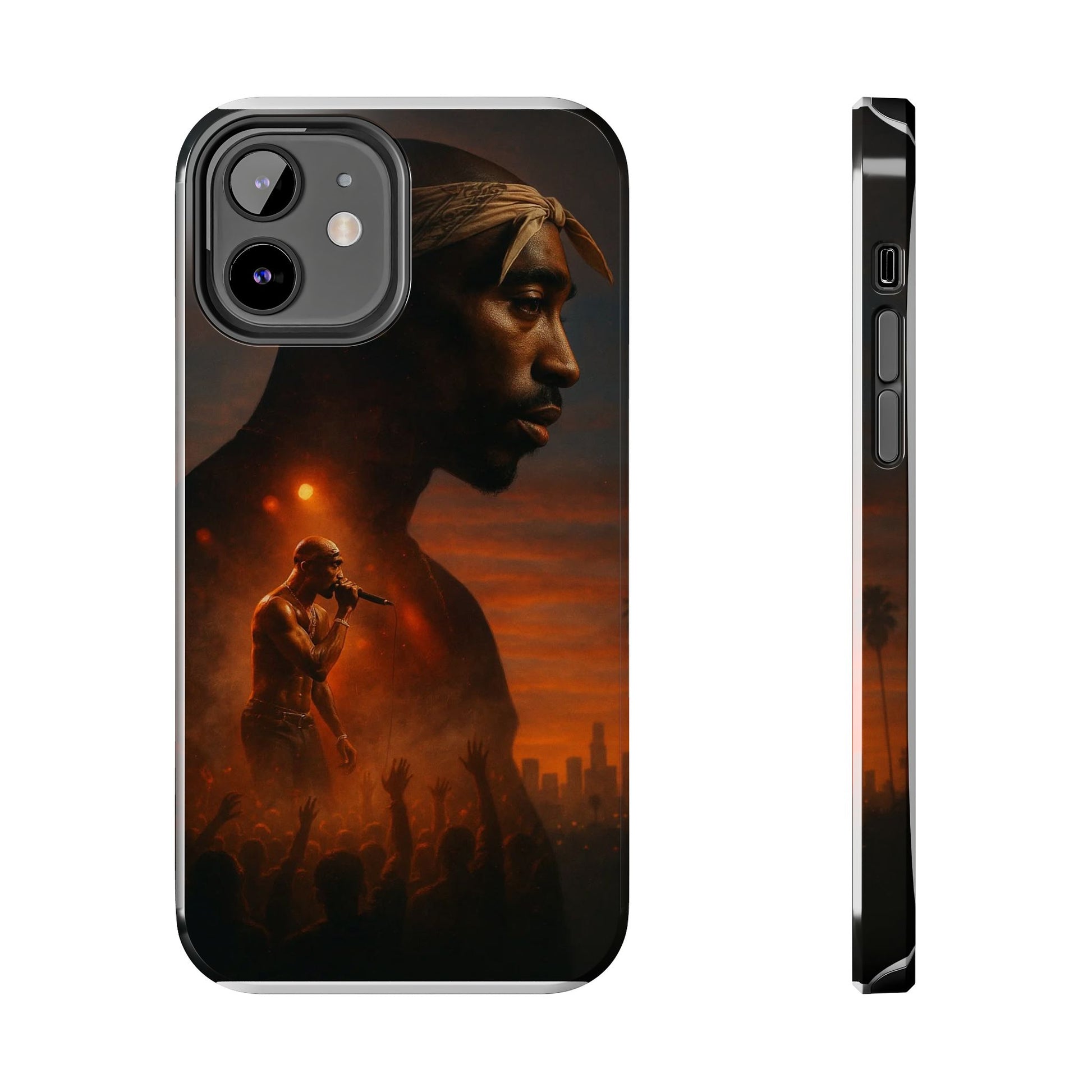 Tough Phone Case Featuring Iconic Rap Legend, Durable Phone Cover, Artistic Design, Adjustable Fit, 2Pac Unique Gift for Music Lovers, Hip [...]