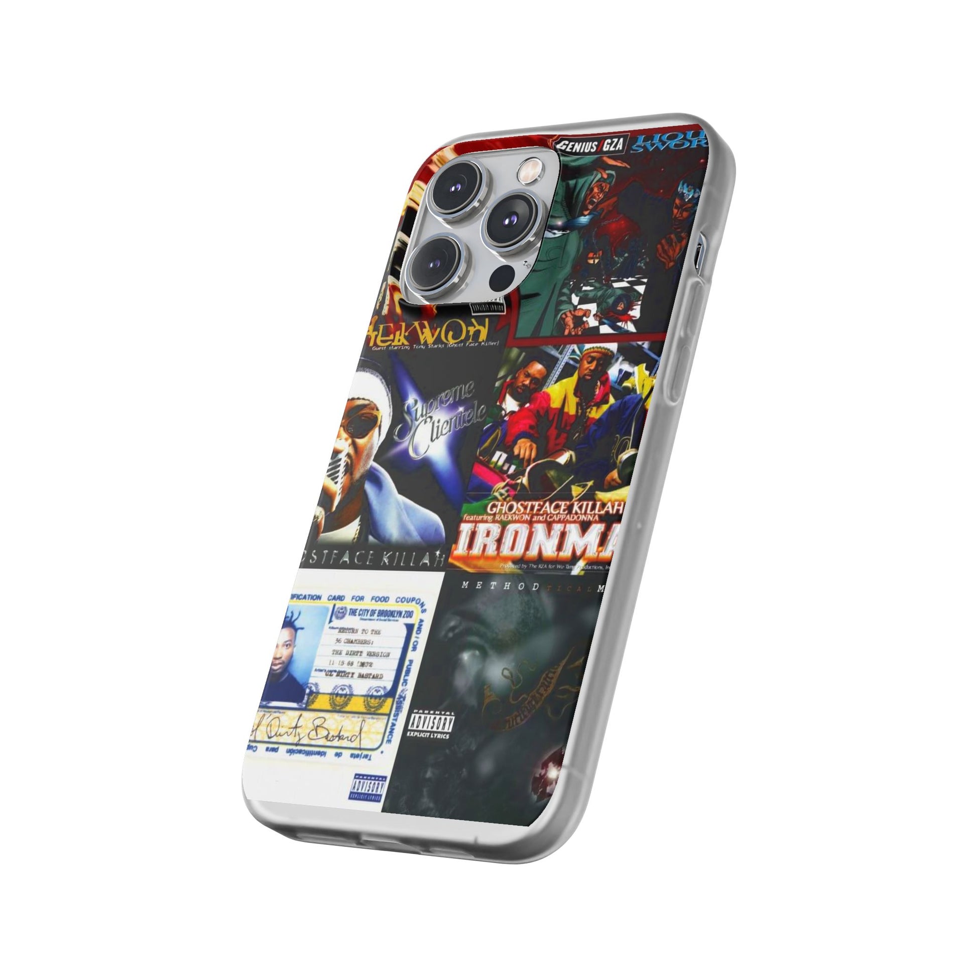 Hip-Hop Album Art Flexi Cases | Unique Phone Case, Music Lover Gift, Wu Tang Stylish Accessories, Personalized Phone Cover, Urban Culture Decor