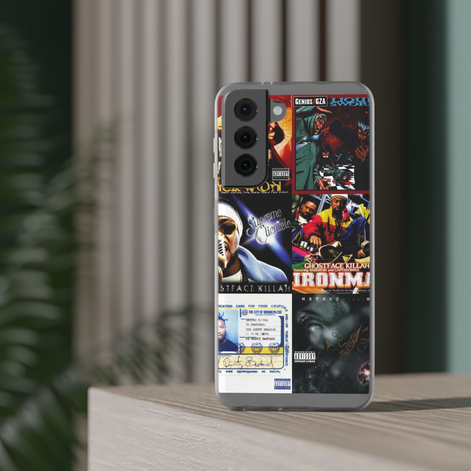 Hip-Hop Album Art Flexi Cases | Unique Phone Case, Music Lover Gift, Wu Tang Stylish Accessories, Personalized Phone Cover, Urban Culture Decor