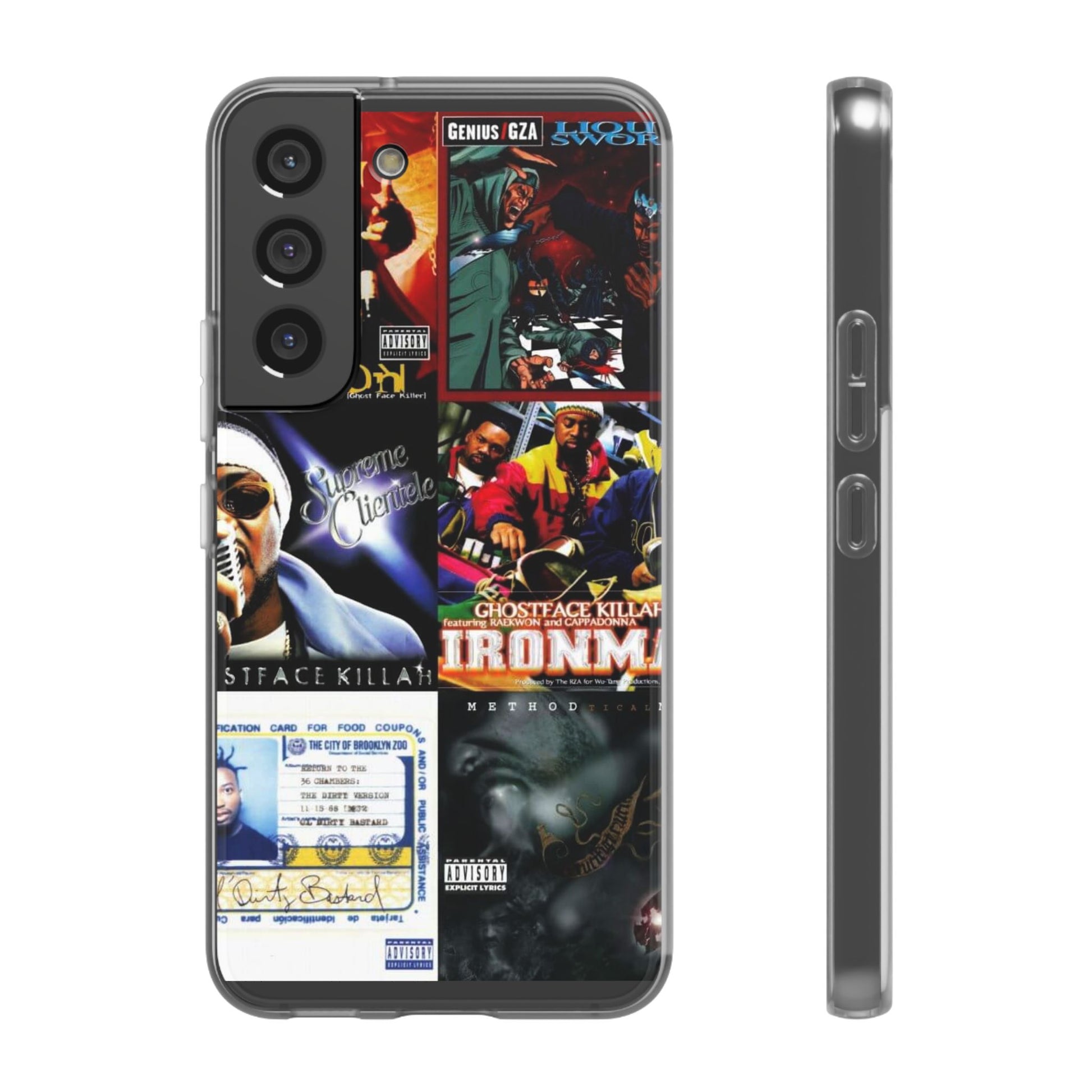 Hip-Hop Album Art Flexi Cases | Unique Phone Case, Music Lover Gift, Wu Tang Stylish Accessories, Personalized Phone Cover, Urban Culture Decor