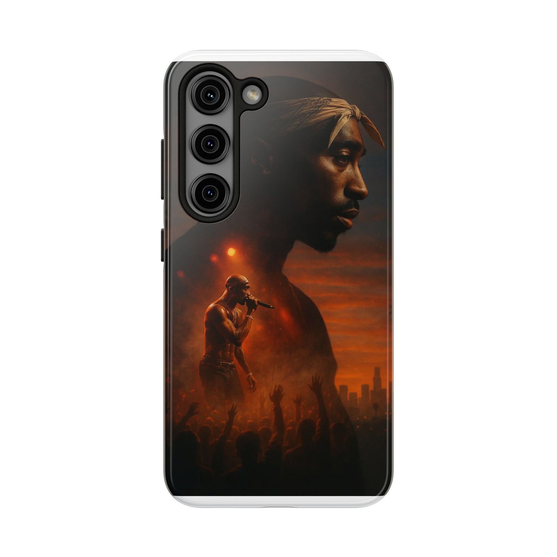 Tough Phone Case Featuring Iconic Rap Legend, Durable Phone Cover, Artistic Design, Adjustable Fit, 2Pac Unique Gift for Music Lovers, Hip [...]