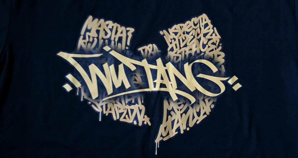 Wu Tang Clan - All members calligraphy t shirt