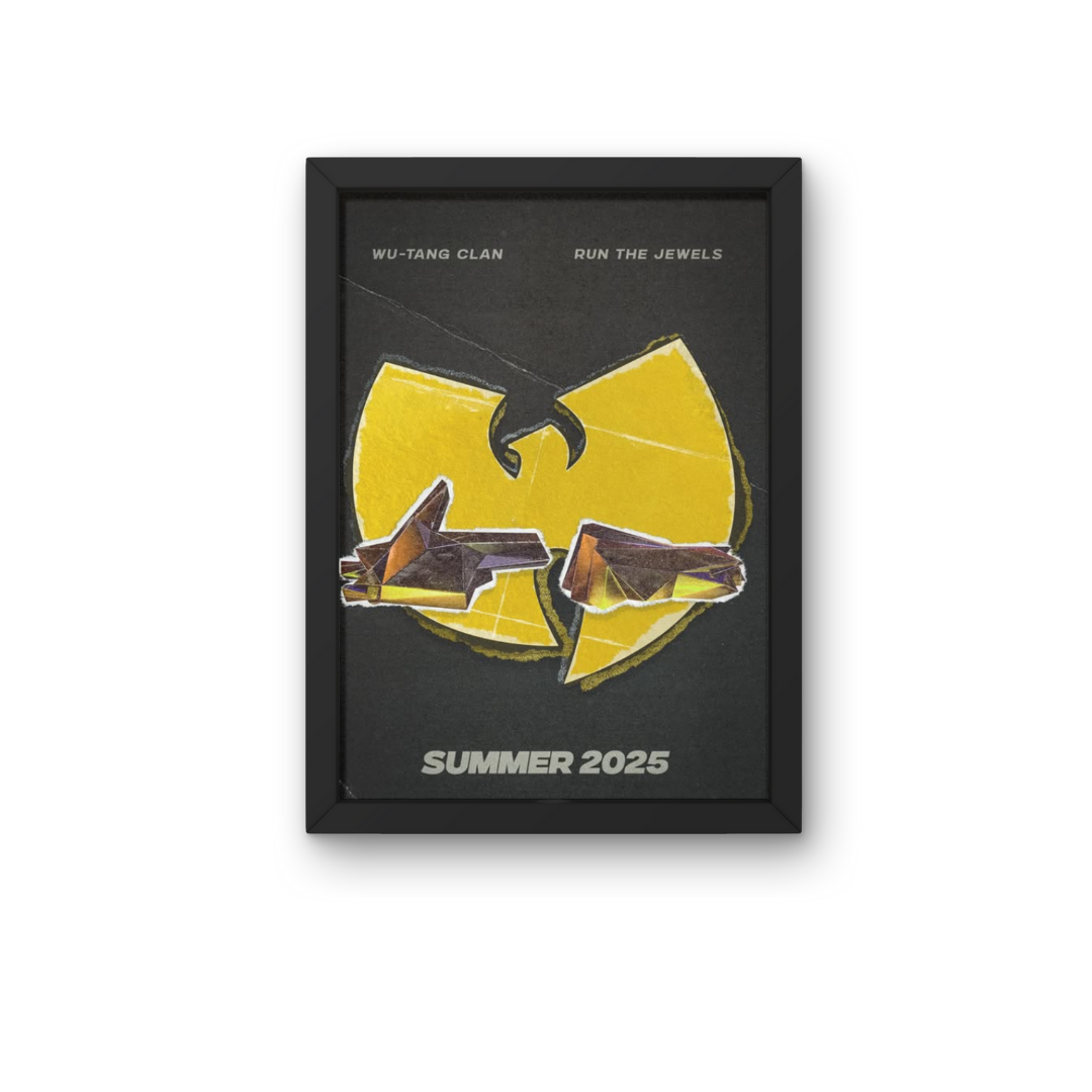 Iconic Wu Tang and Run The Jewels poster - Digital Download - The Final Chamber Tour