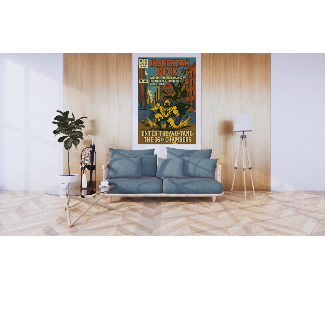 Wu Tang Clan comics cover – Inspektah Deck - Digital Art Print (Instant Download)